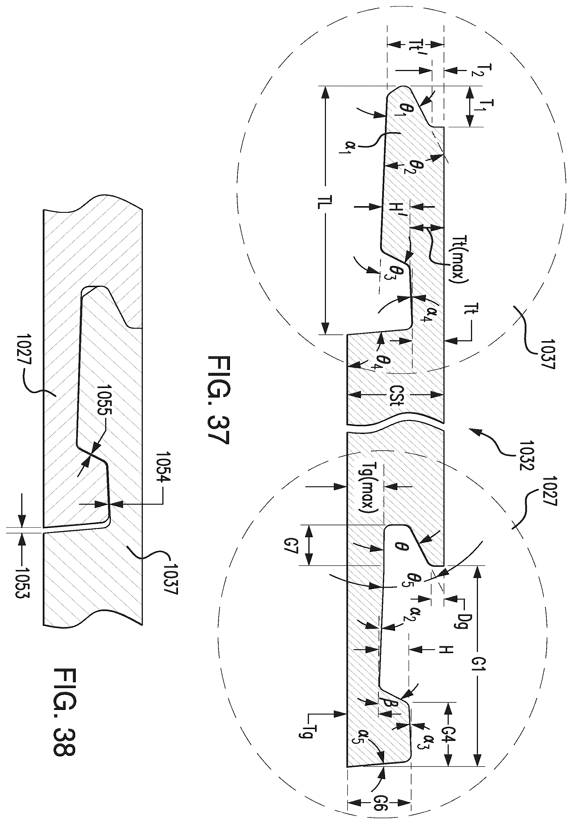 Patent US12492563 Figure 20 – Floor covering with interlocking design