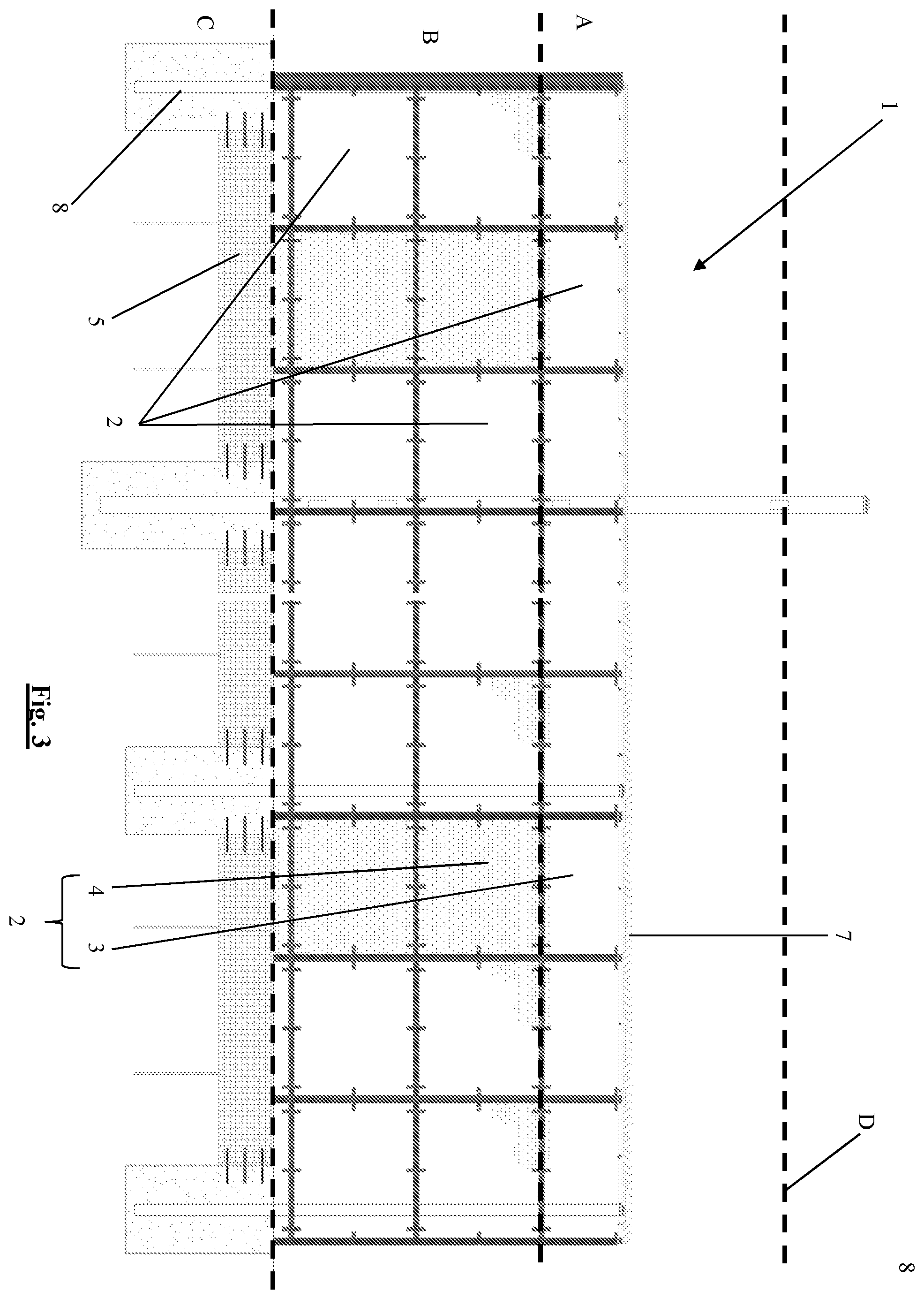 Patent US12492573 Figure 3 – Animal proof fence