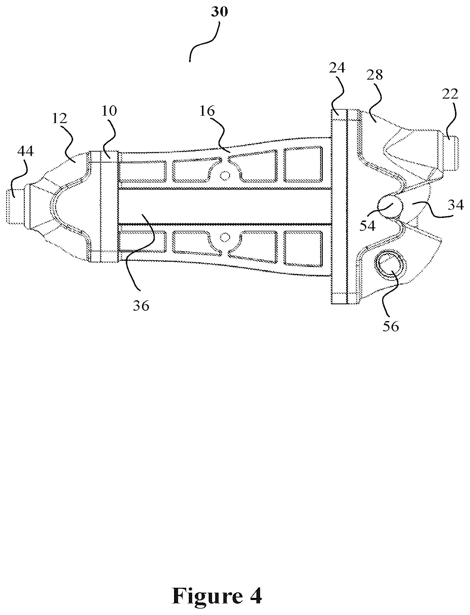 Patent US12492574 Figure 4 – Wrap-around gate latch