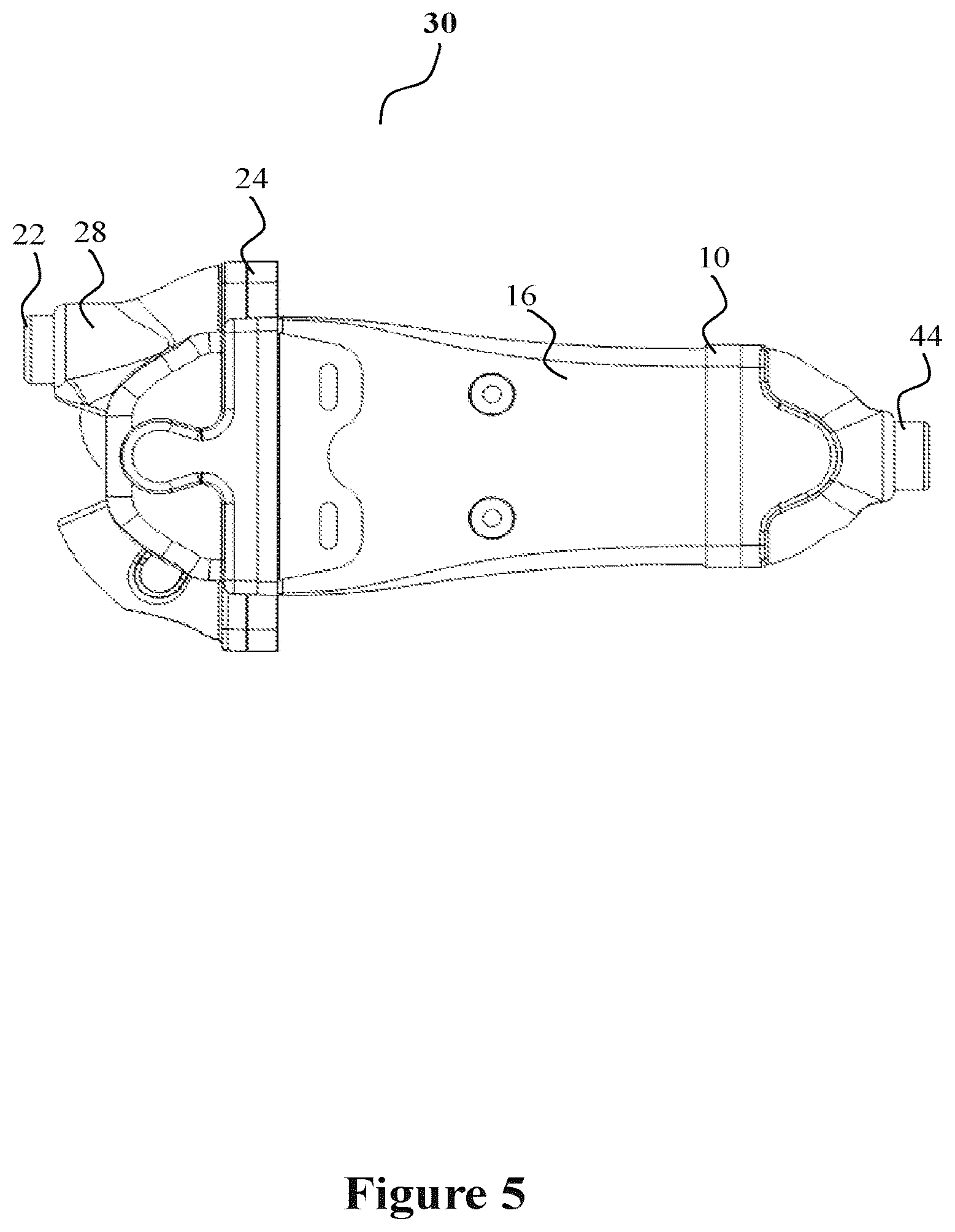 Patent US12492574 Figure 5 – Wrap-around gate latch