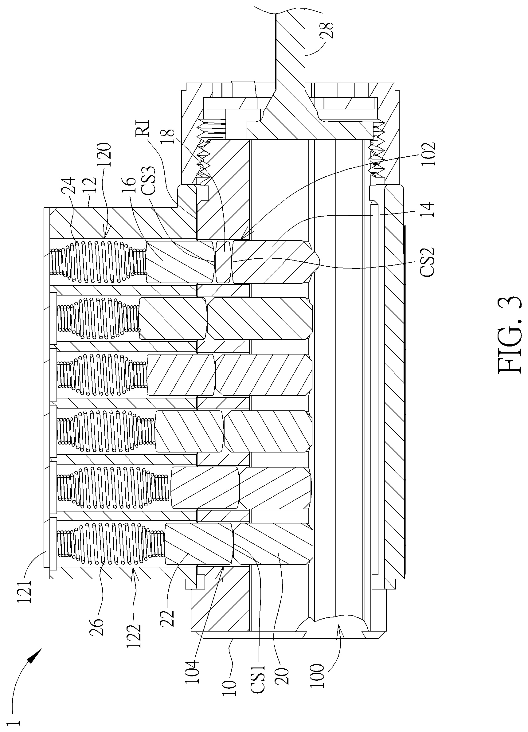 Patent US12492576 Figure 3 – Lockset