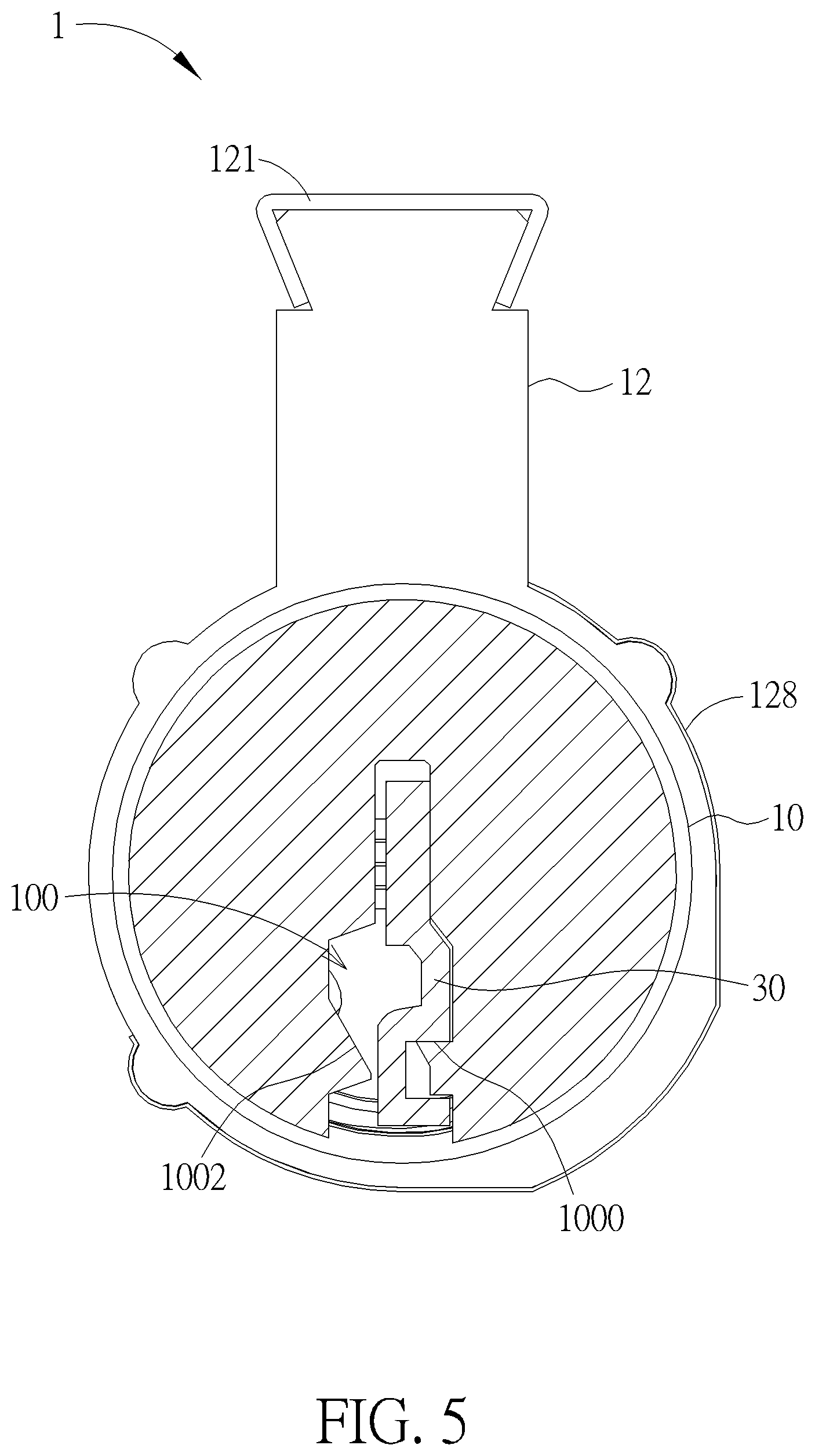 Patent US12492576 Figure 5 – Lockset