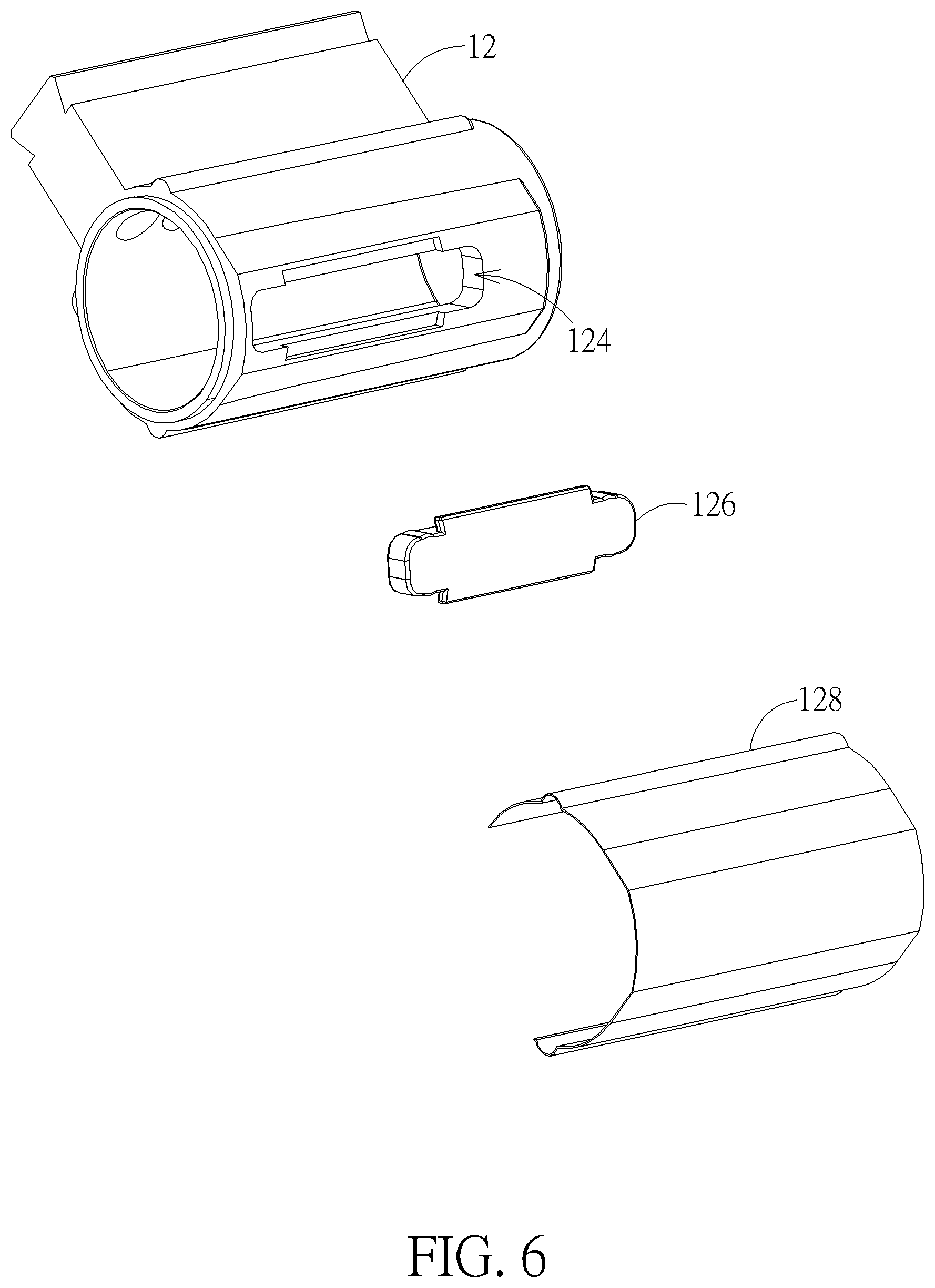 Patent US12492576 Figure 6 – Lockset