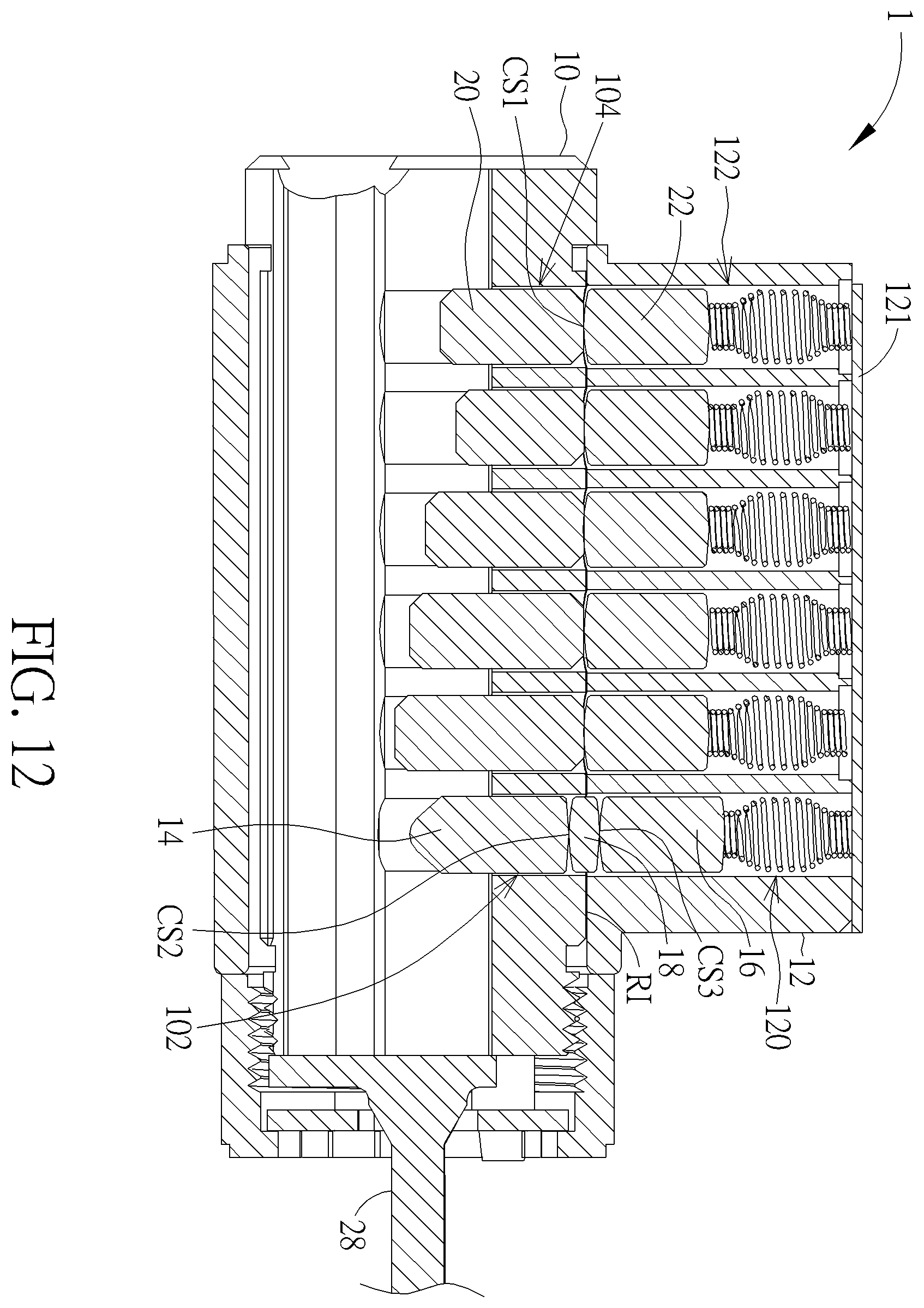 Patent US12492576 Figure 12 – Lockset