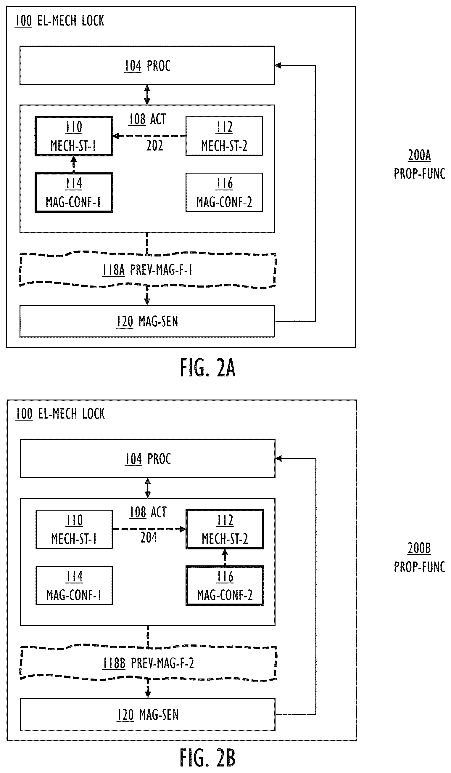 Patent US12492577 Figure 2 – Electromechanical lock and method
