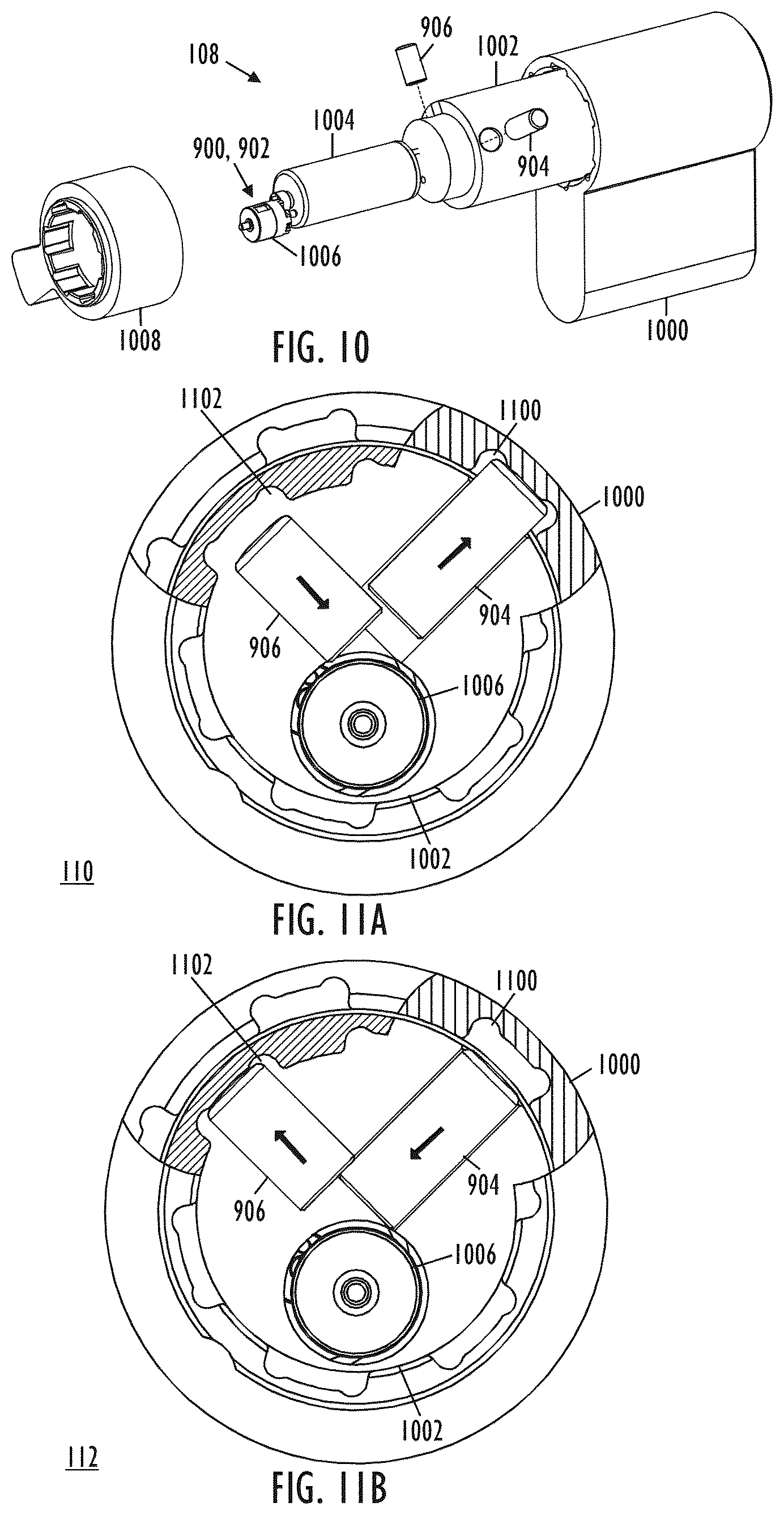 Patent US12492577 Figure 9 – Electromechanical lock and method