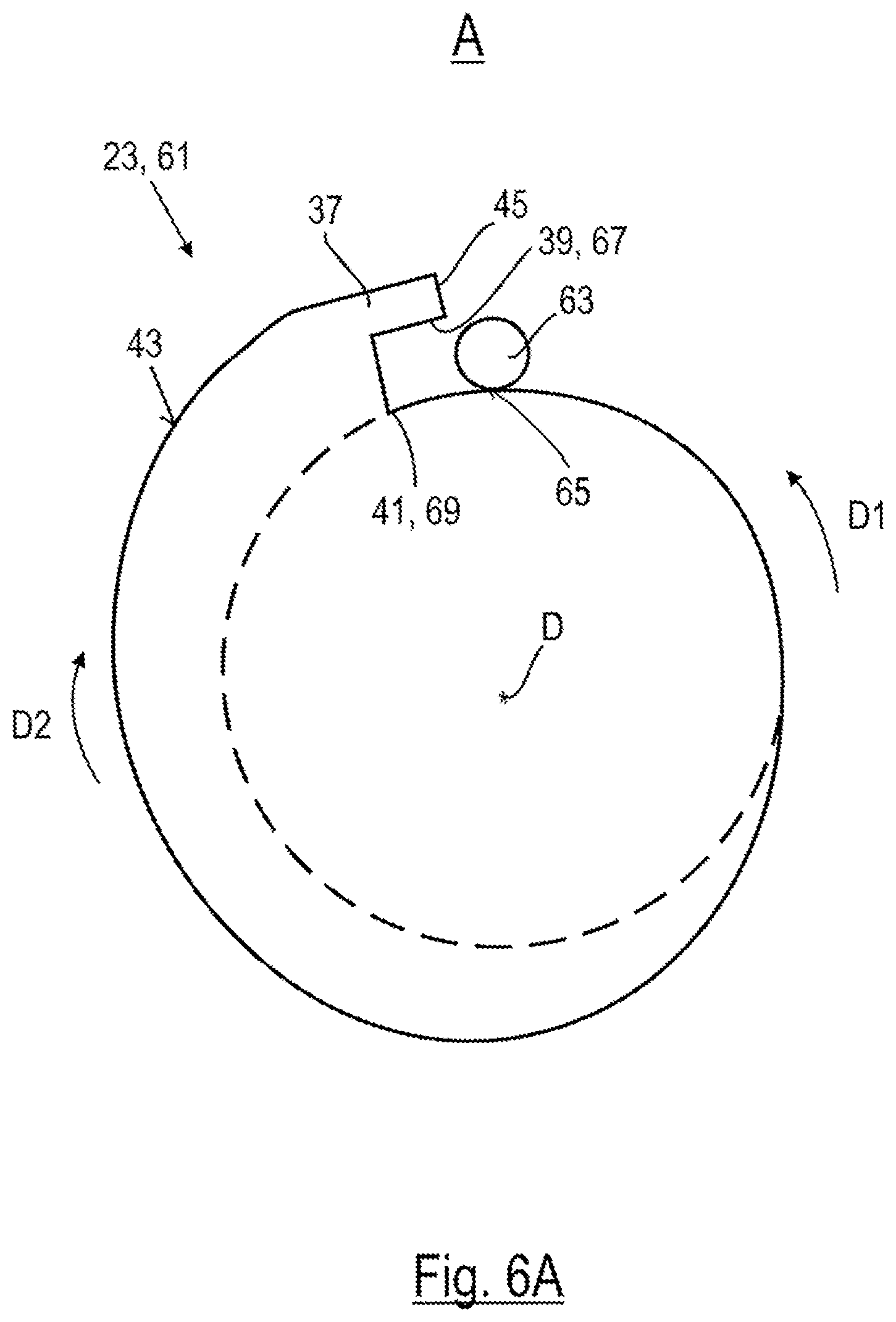 Patent US12492578 Figure 6 – Electromechanical lock
