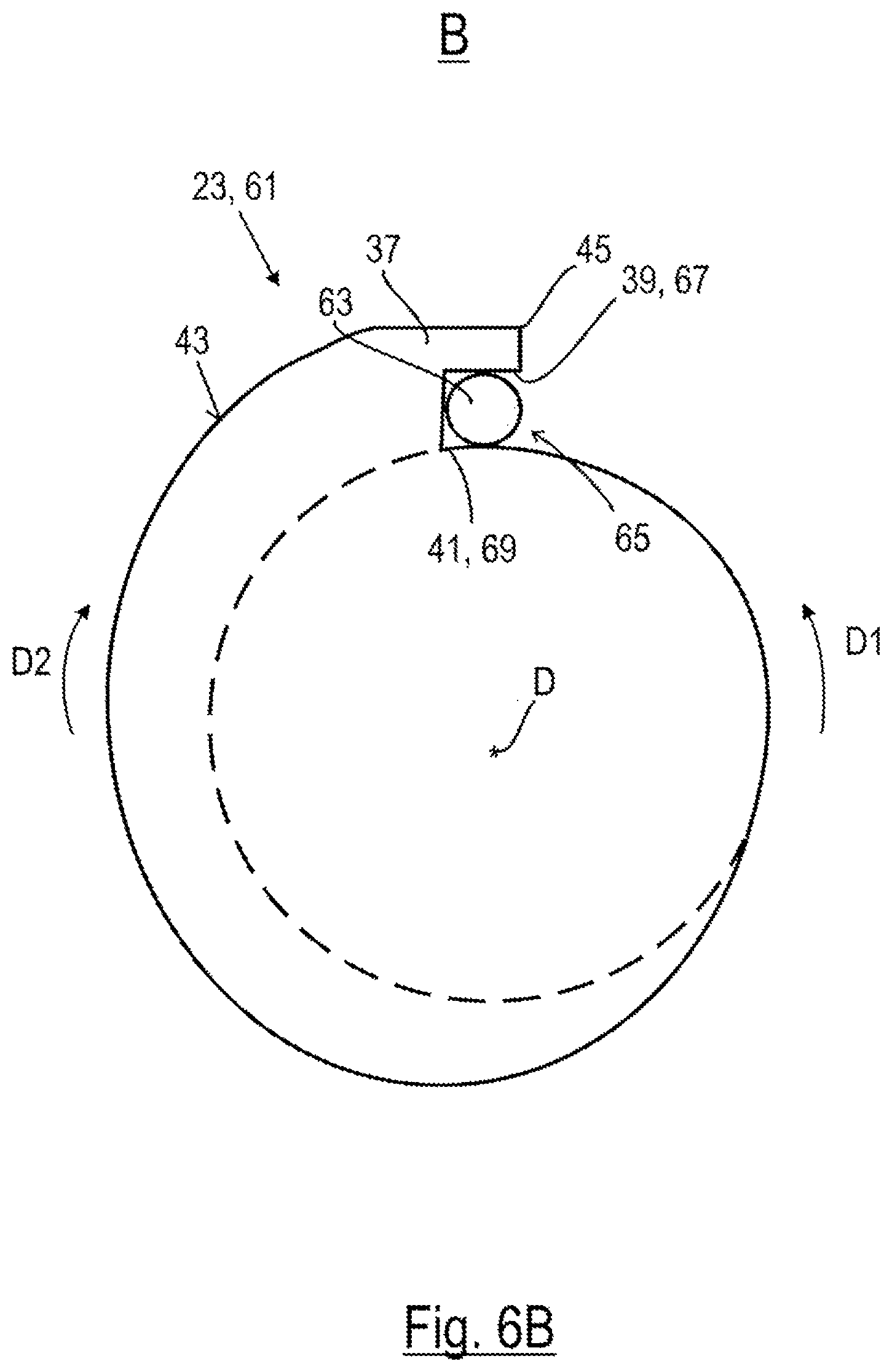Patent US12492578 Figure 7 – Electromechanical lock