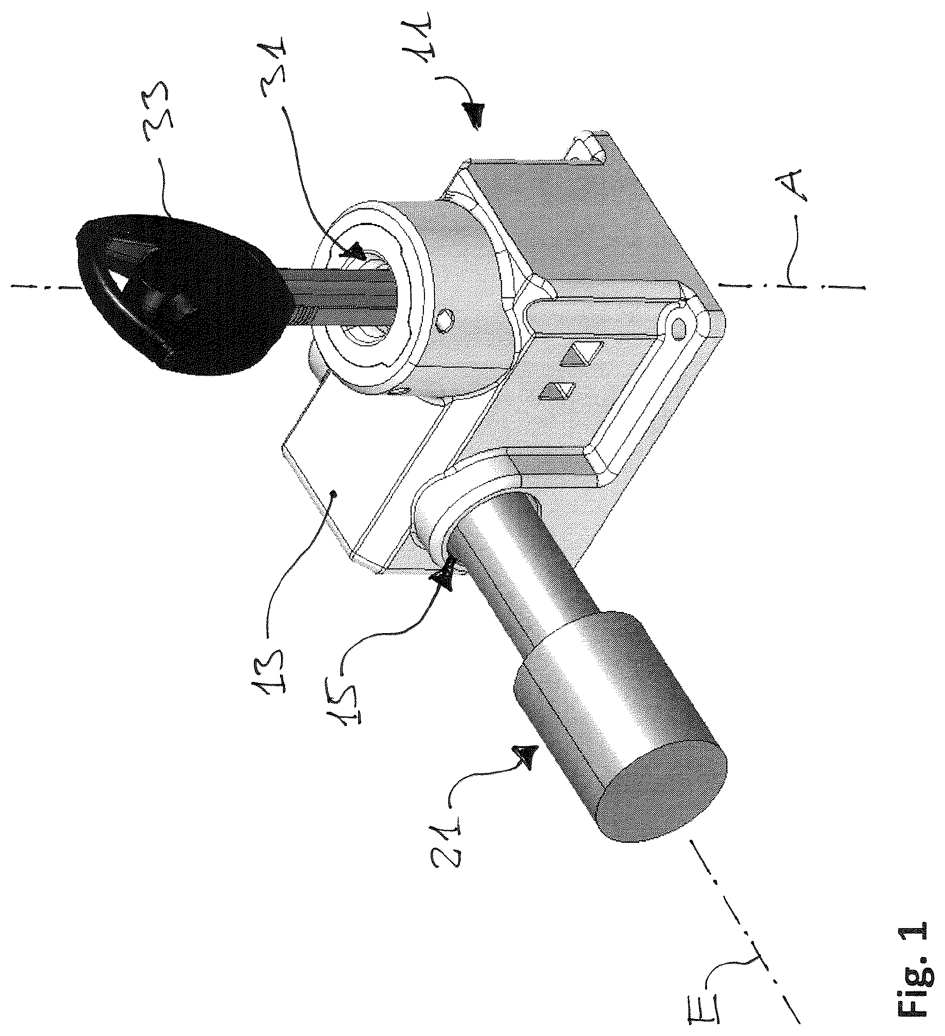 Patent US12492580 Figure 1 – Bolt lock