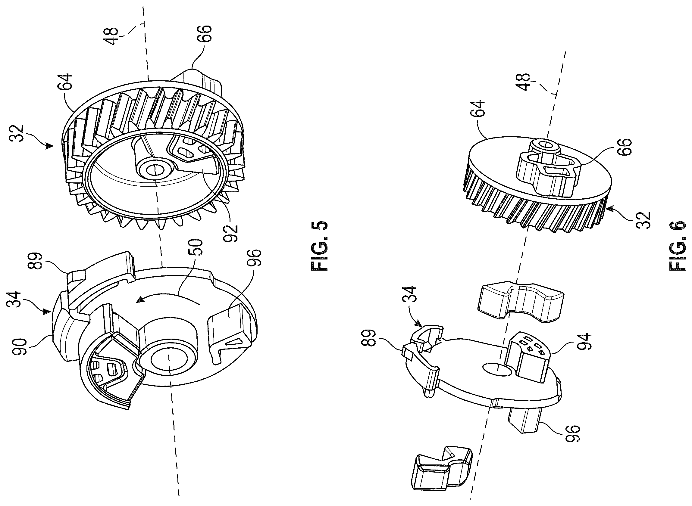 Patent US12492581 Figure 4 – Two-pull, automatic reset, latch system