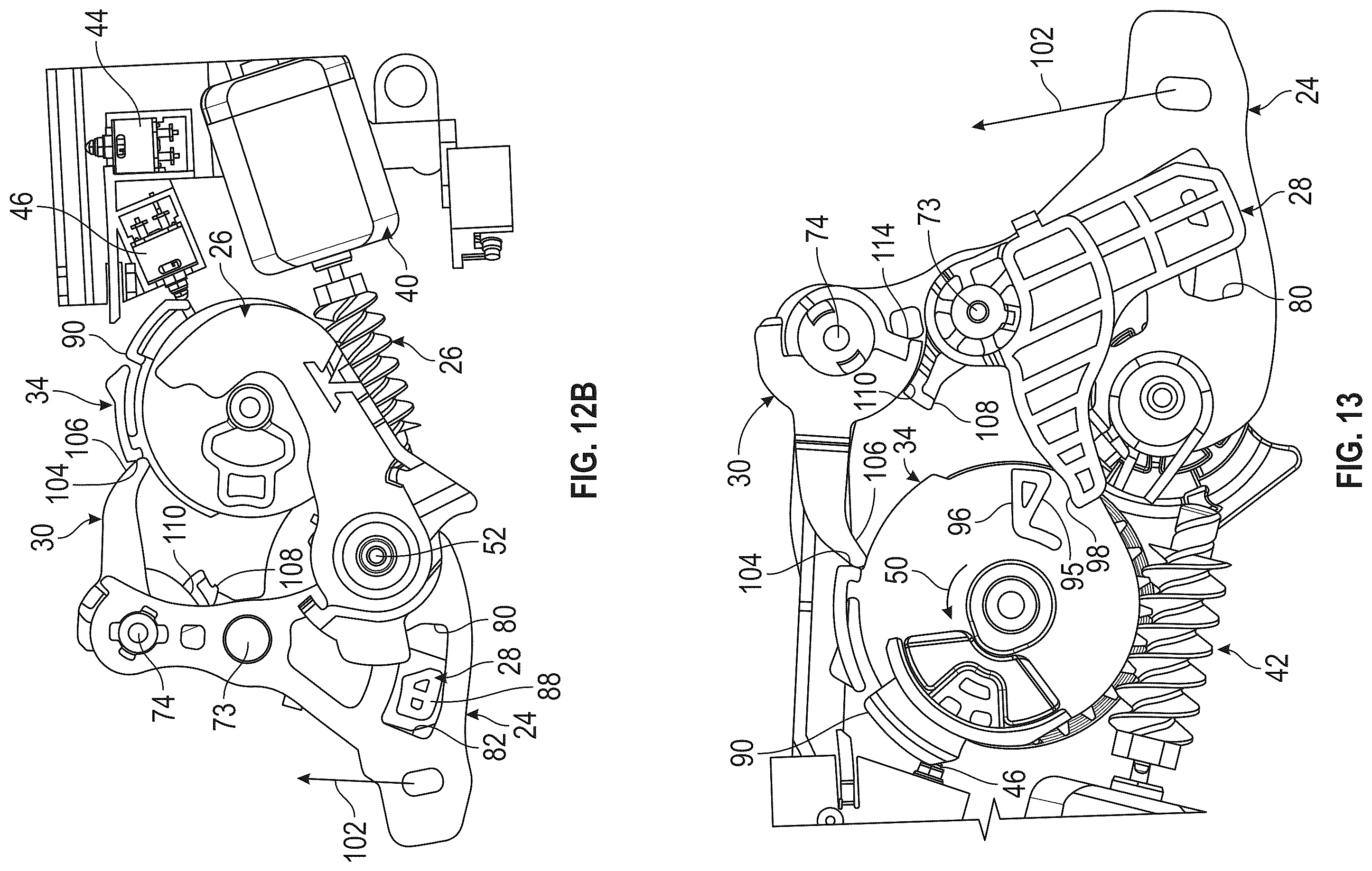 Patent US12492581 Figure 8 – Two-pull, automatic reset, latch system