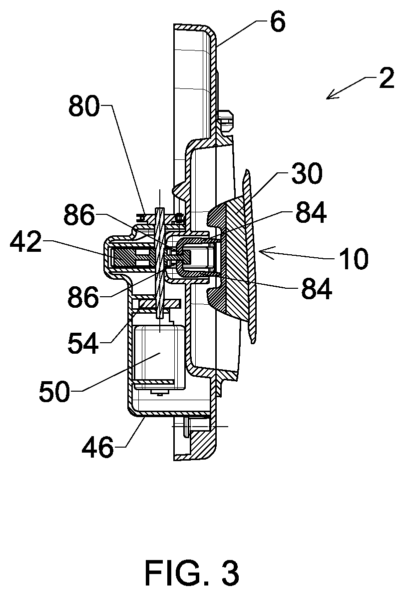 Patent US12492582 Figure 3 – Opening and closing device for a motor vehicle