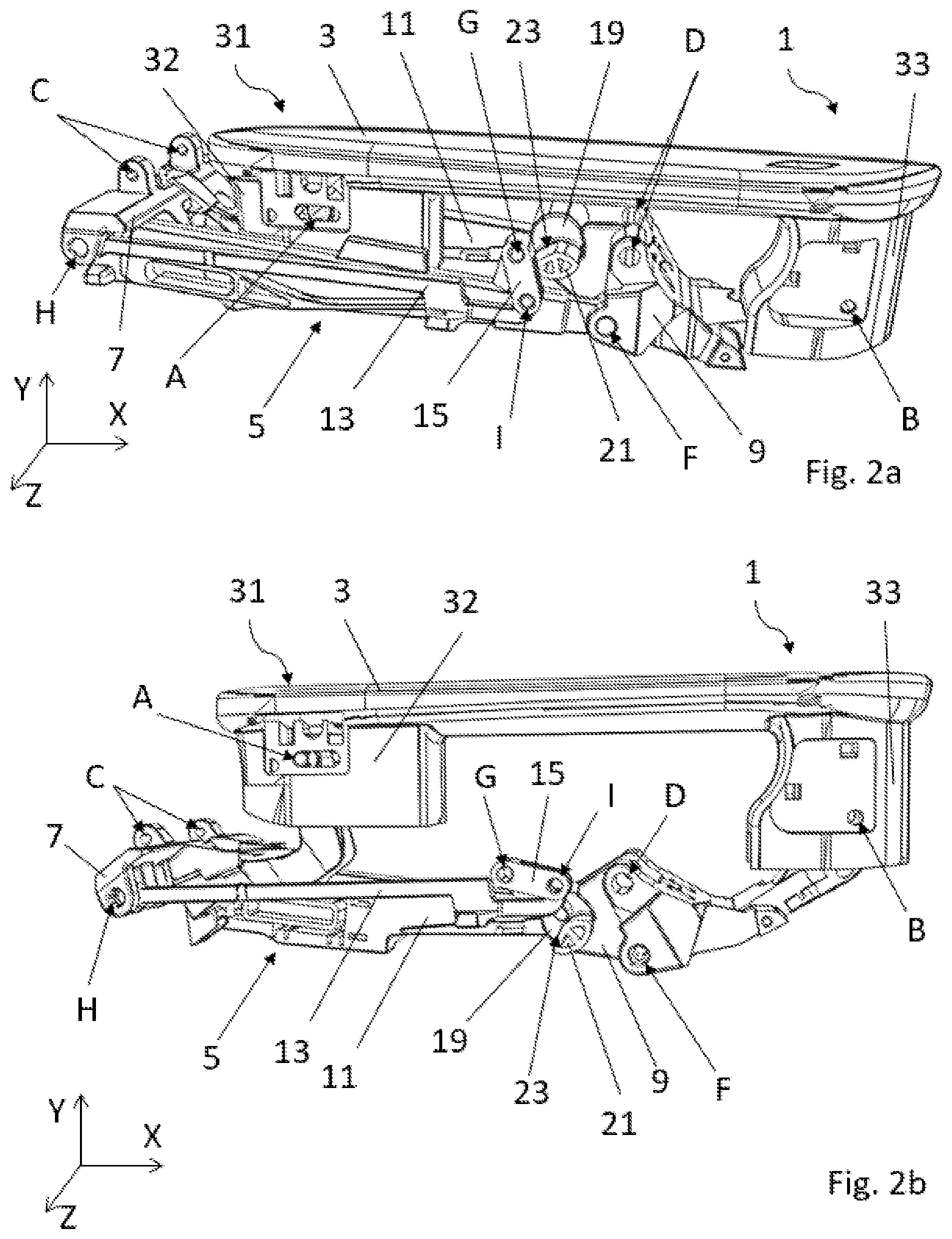 Patent US12492583 Figure 2 – Vehicle door handle assembly