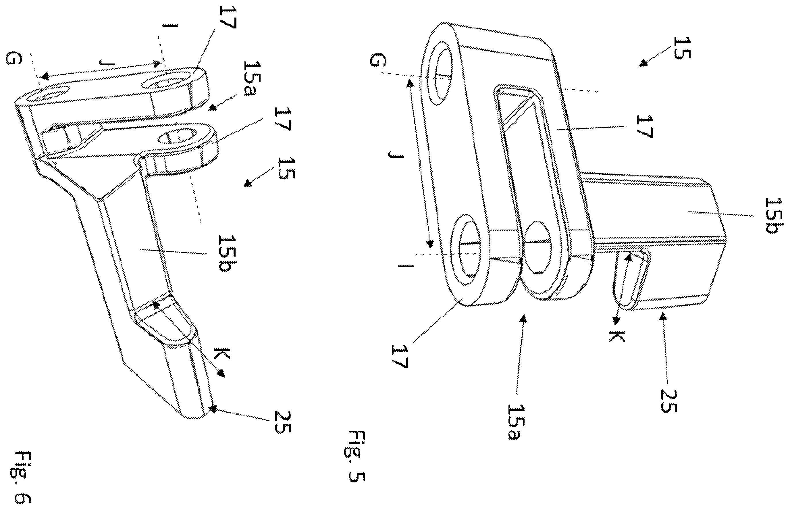 Patent US12492583 Figure 6 – Vehicle door handle assembly