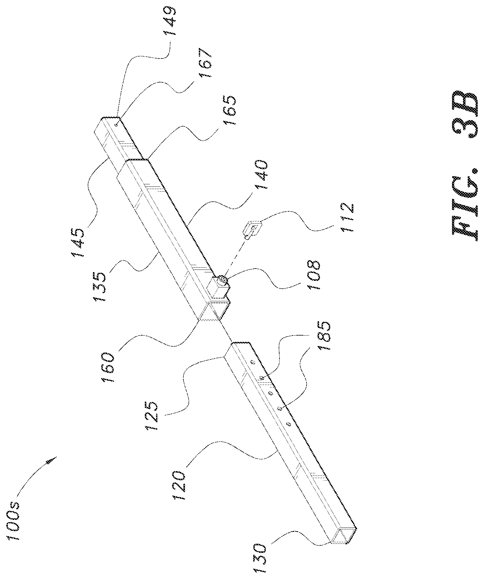 Patent US12492584 Figure 6 – Extendable door lock