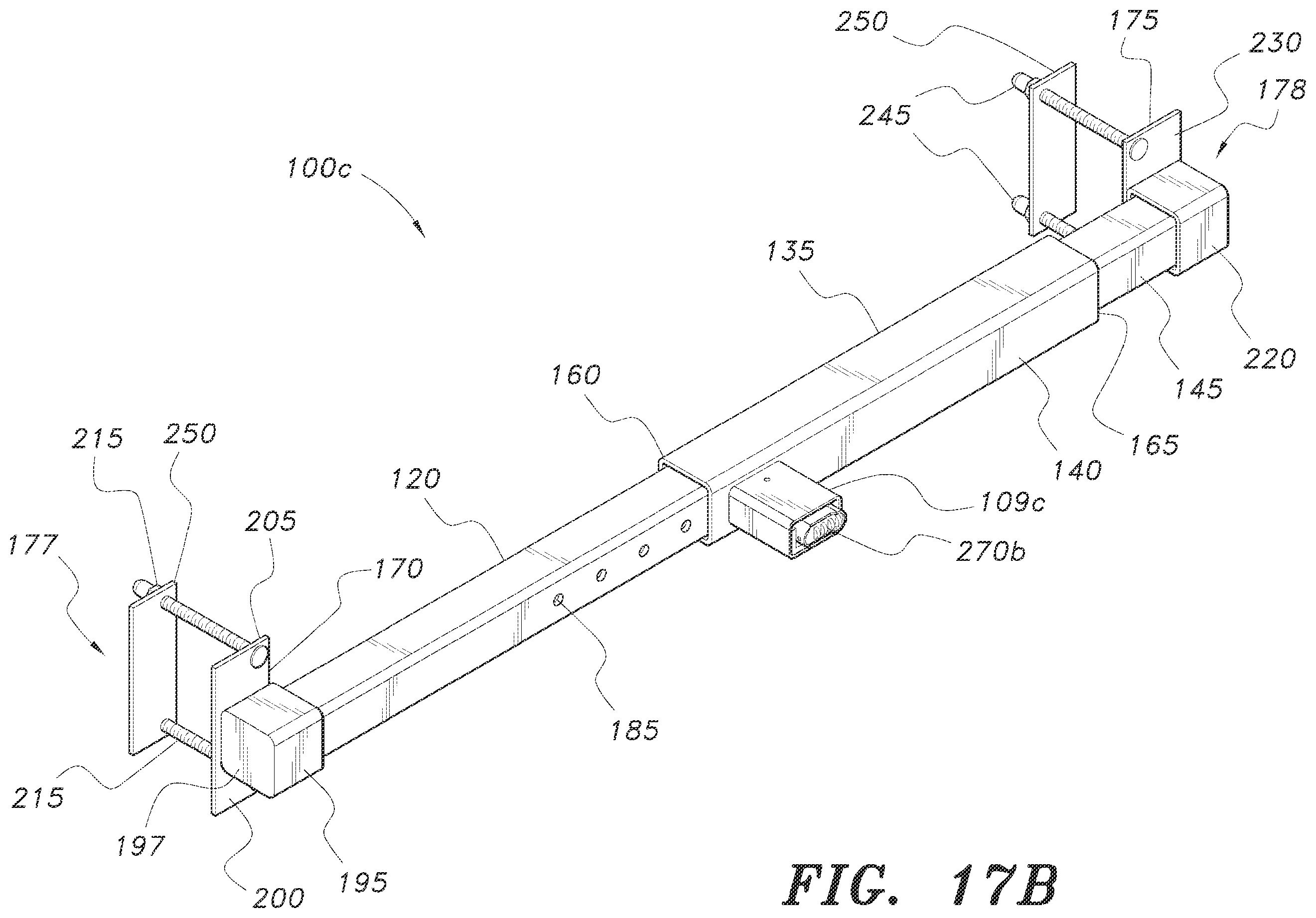 Patent US12492584 Figure 19 – Extendable door lock