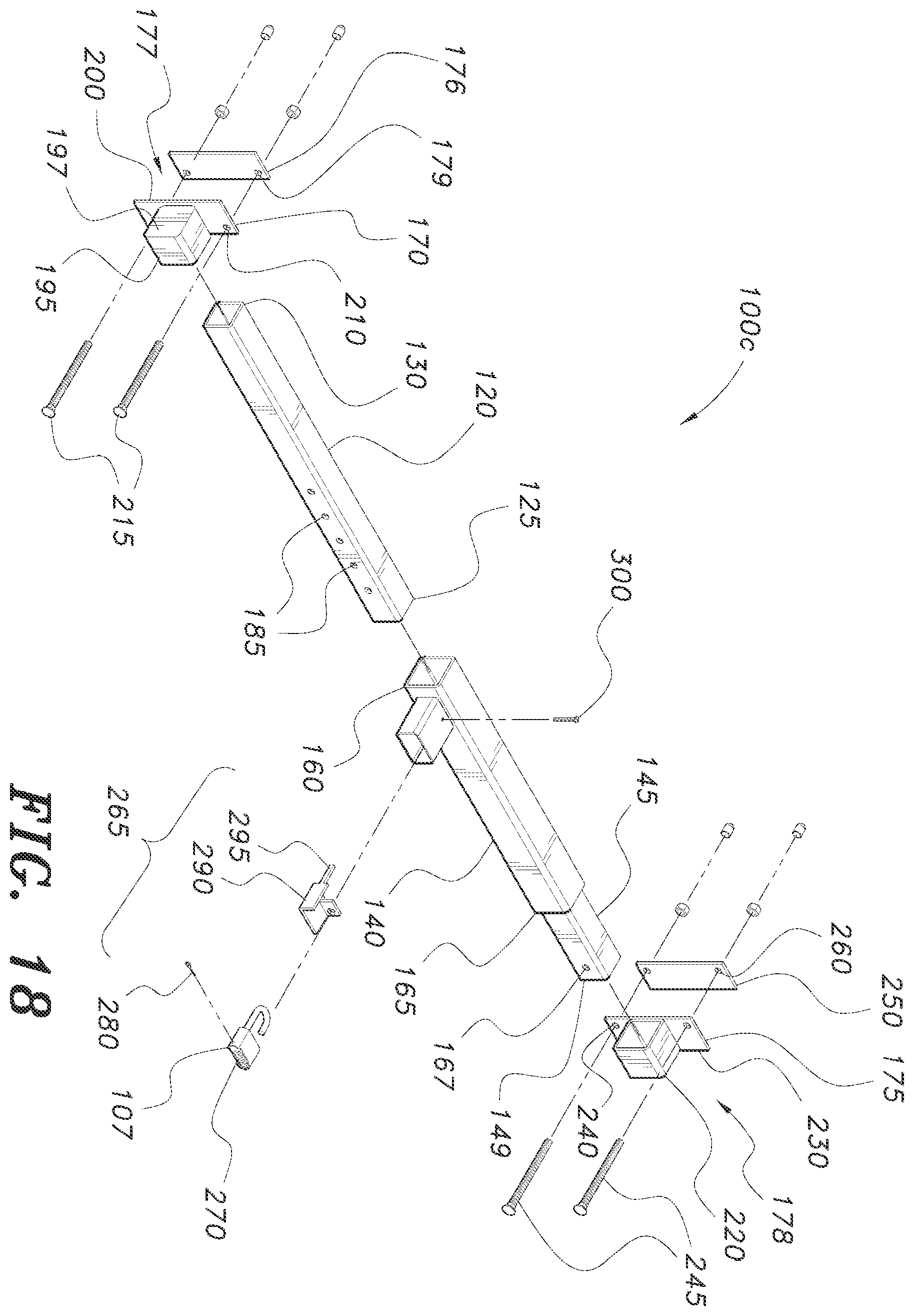 Patent US12492584 Figure 20 – Extendable door lock
