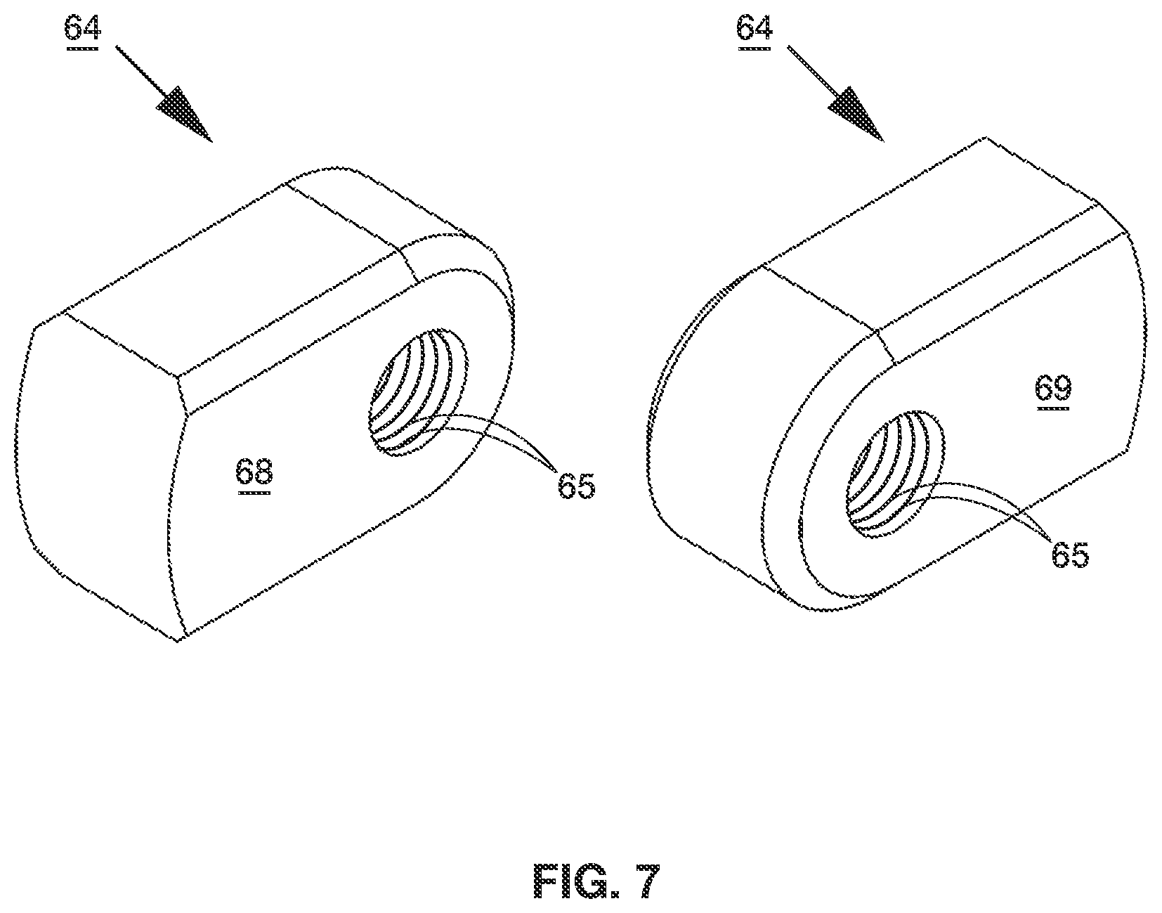 Patent US12492585 Figure 7 – Detent position hinge for use with containment systems