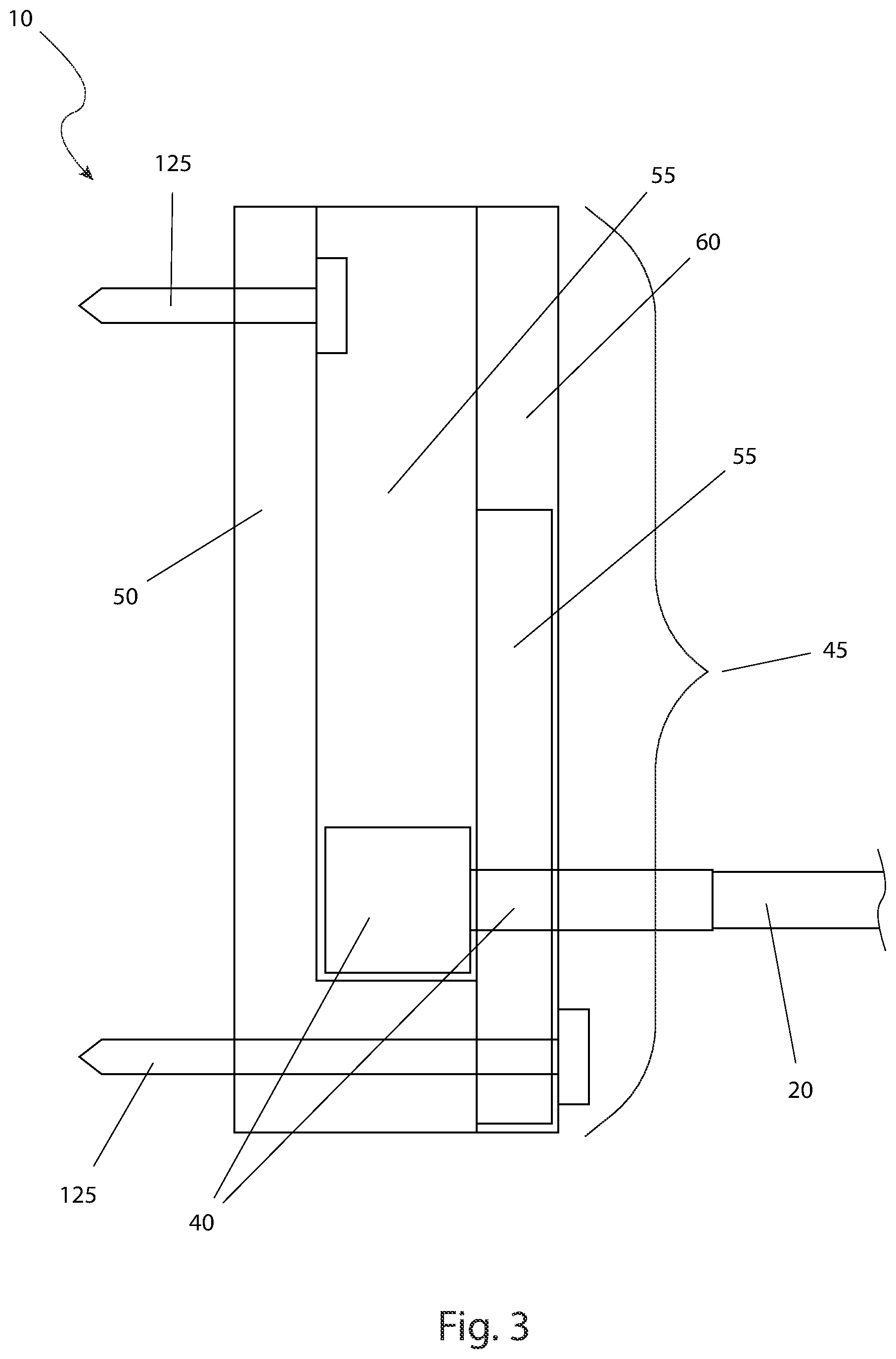Patent US12492587 Figure 3 – Storm door speed arrester and travel path limiter