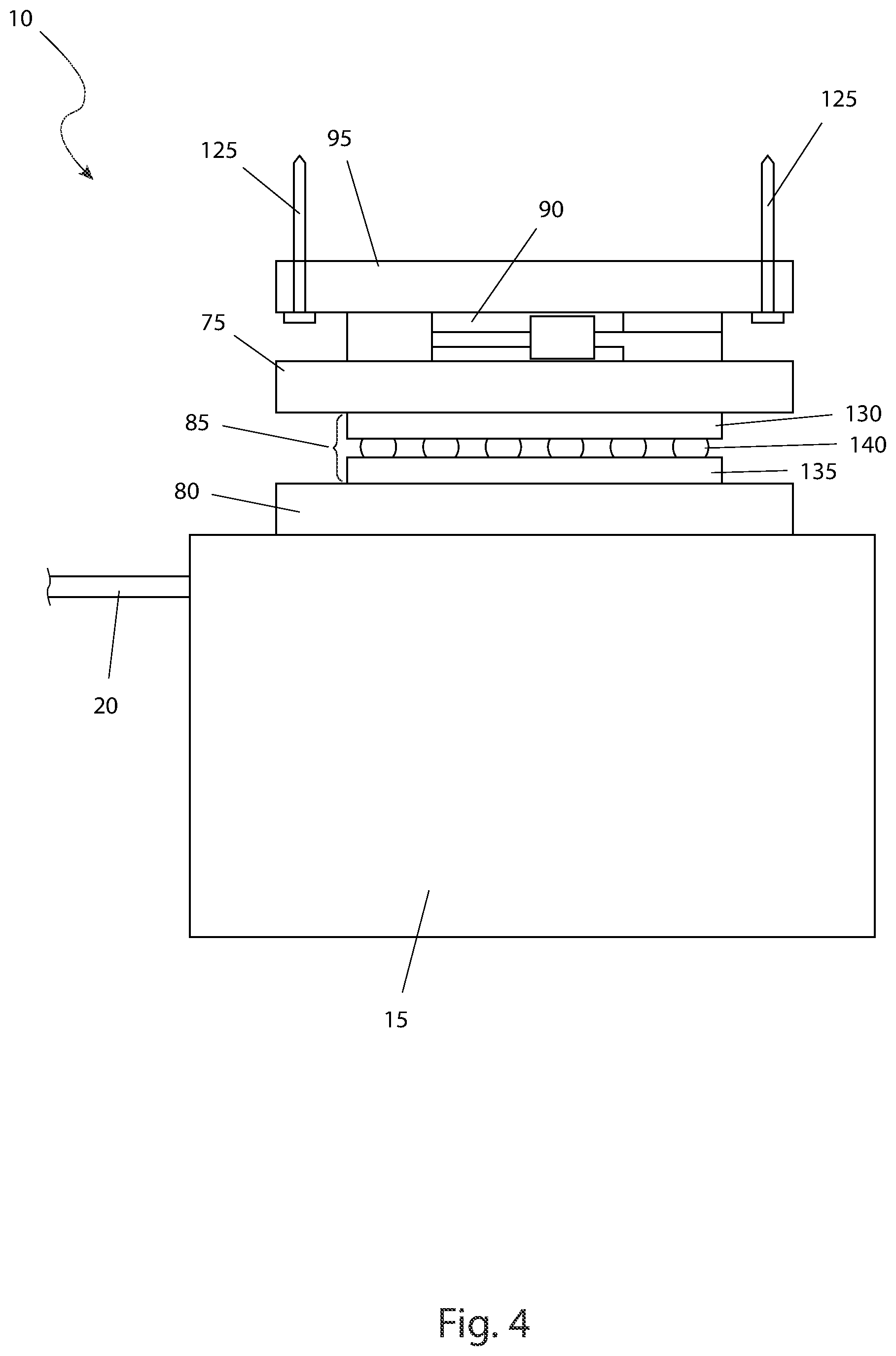 Patent US12492587 Figure 4 – Storm door speed arrester and travel path limiter