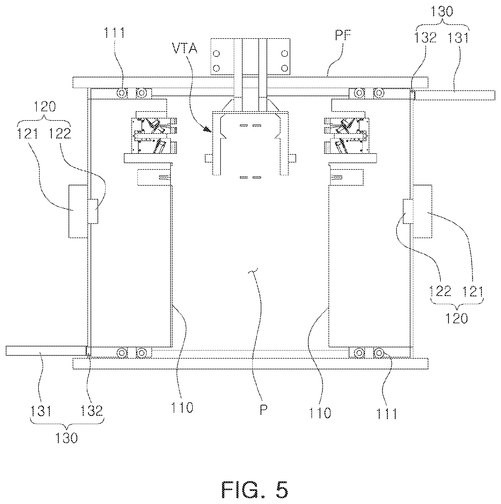 Patent US12492589 Figure 4 – Fireproof door apparatus, fireproof structure and substrate treating facility