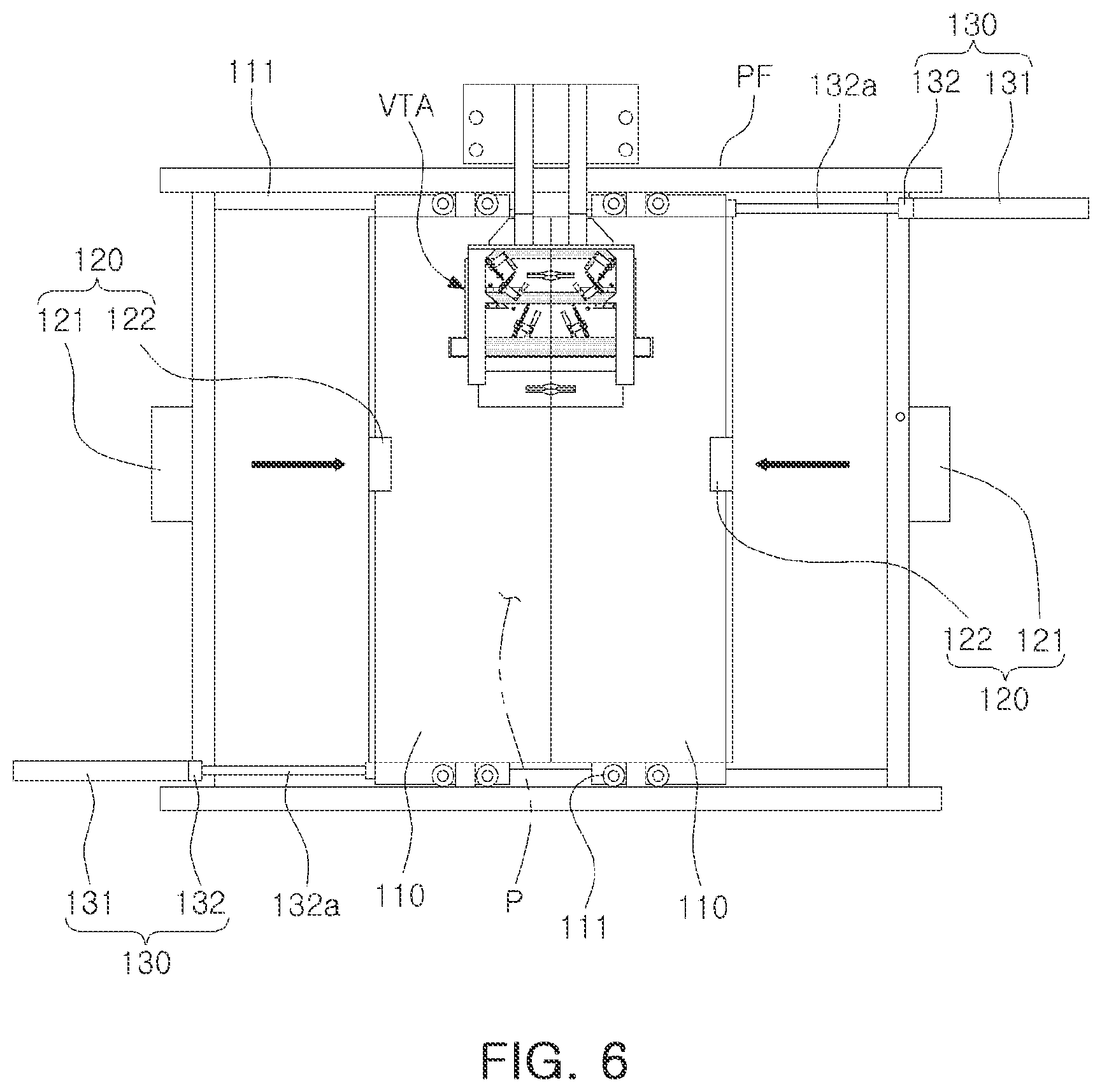 Patent US12492589 Figure 5 – Fireproof door apparatus, fireproof structure and substrate treating facility