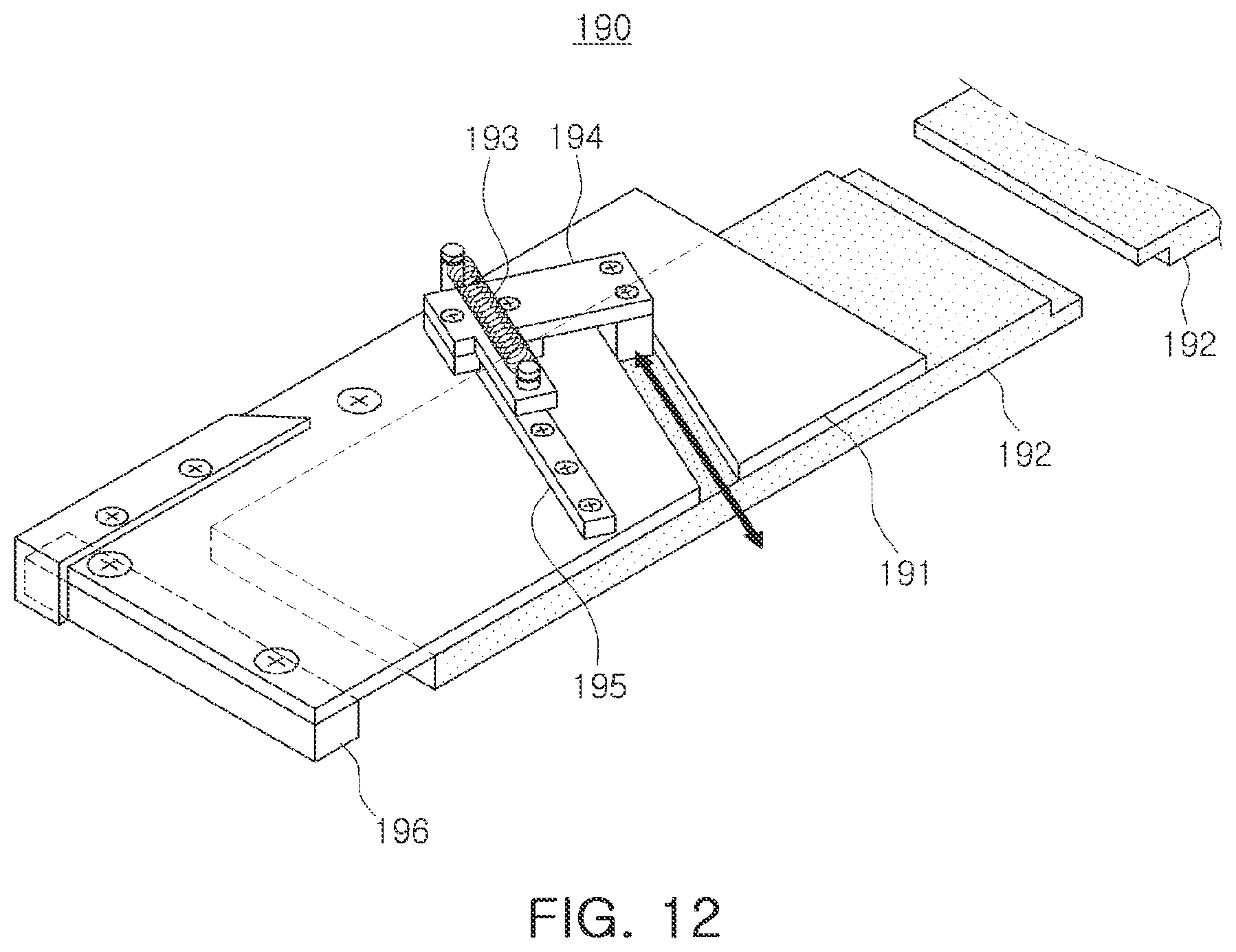 Patent US12492589 Figure 11 – Fireproof door apparatus, fireproof structure and substrate treating facility