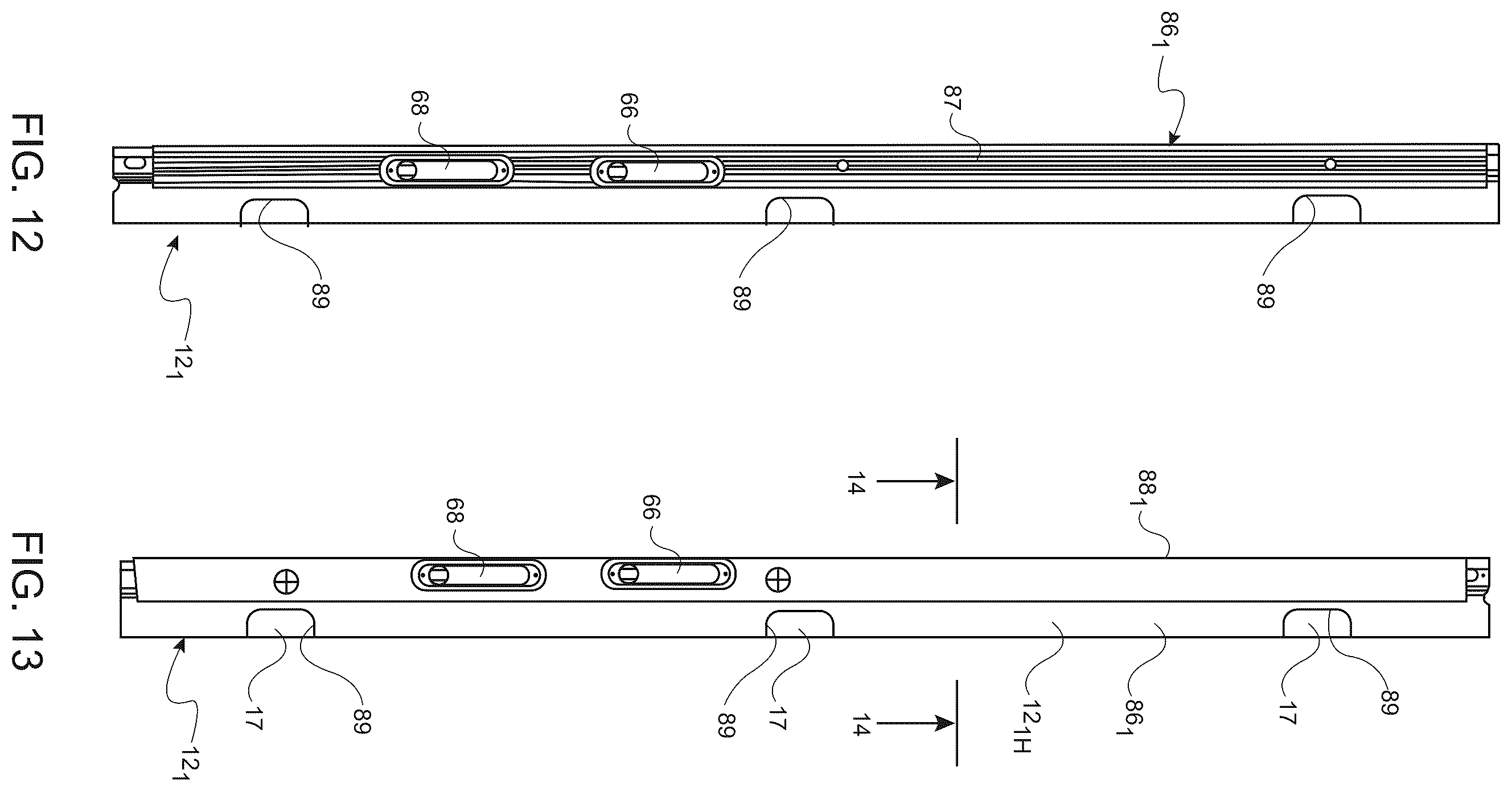 Patent US12492591 Figure 9 – Door system with wire harness routed inside of door and outer door frame for connection with electric devices