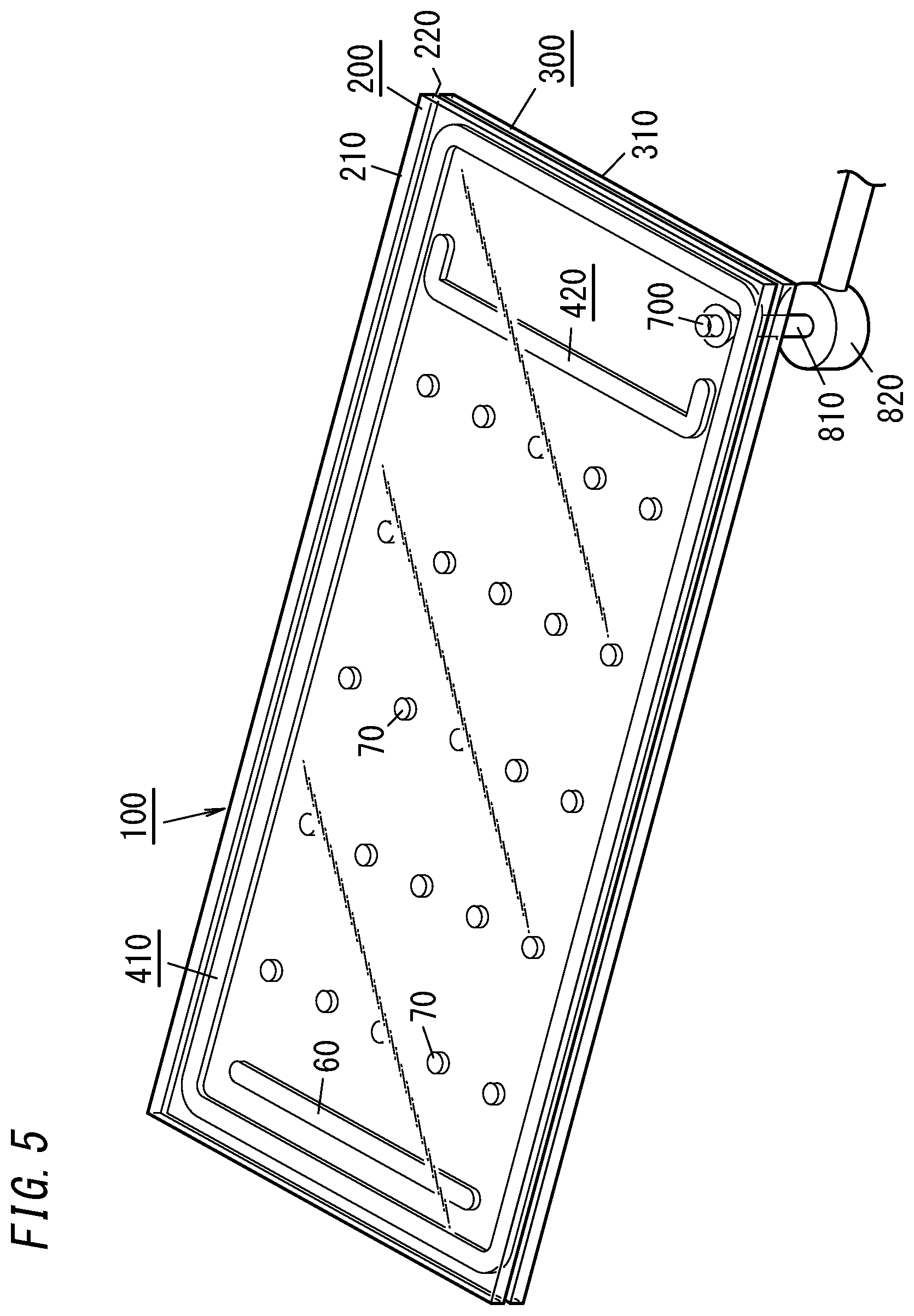 Patent US12492594 Figure 5 – Glass panel unit, method for manufacturing glass panel unit, composite getter material, and getter paste