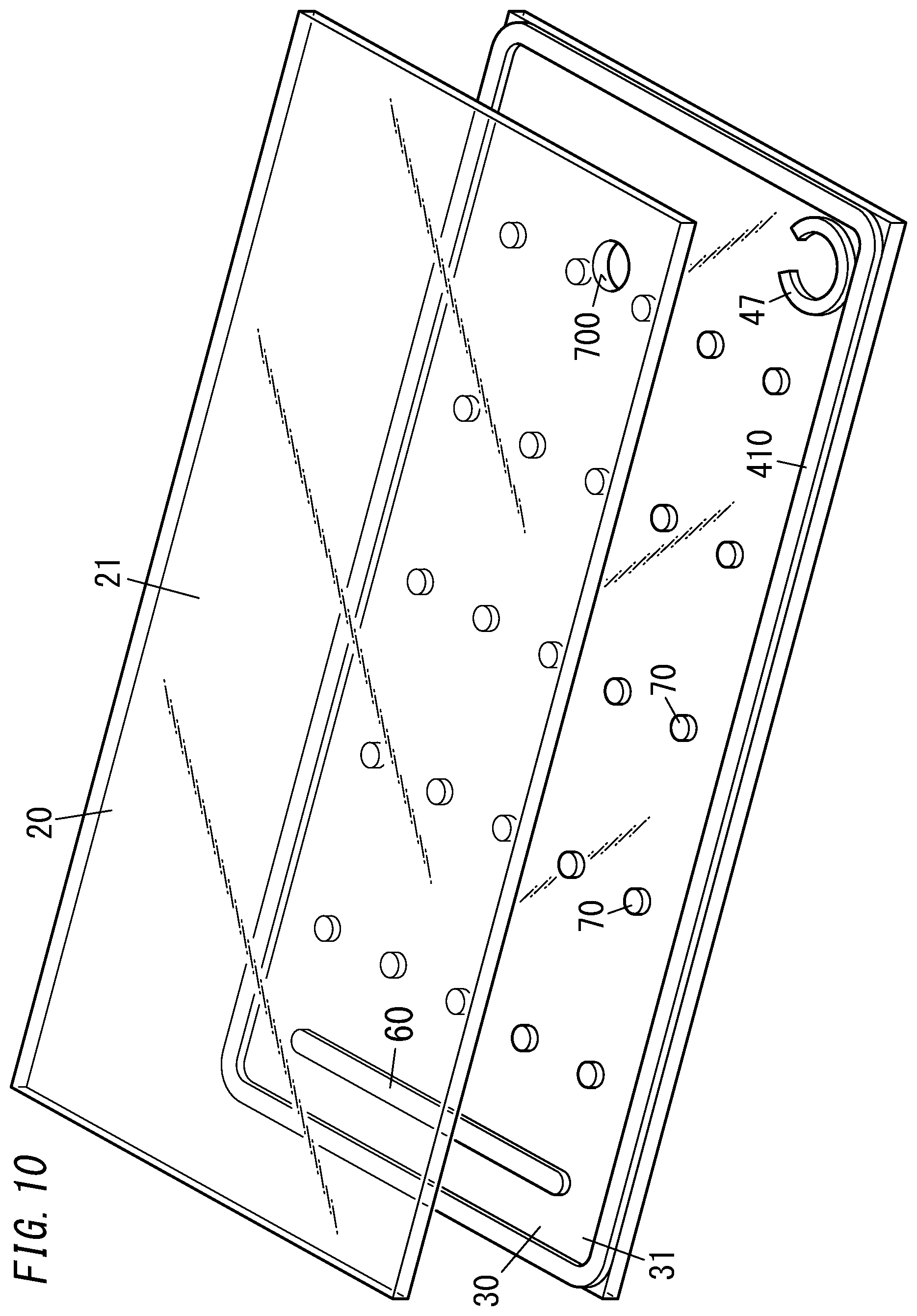 Patent US12492594 Figure 10 – Glass panel unit, method for manufacturing glass panel unit, composite getter material, and getter paste