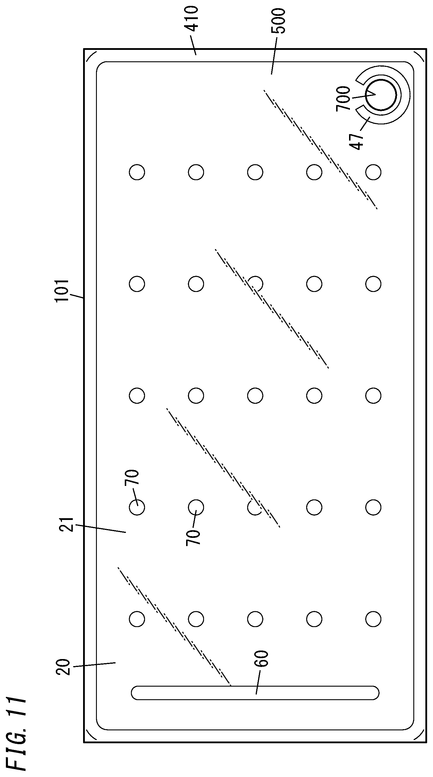 Patent US12492594 Figure 11 – Glass panel unit, method for manufacturing glass panel unit, composite getter material, and getter paste