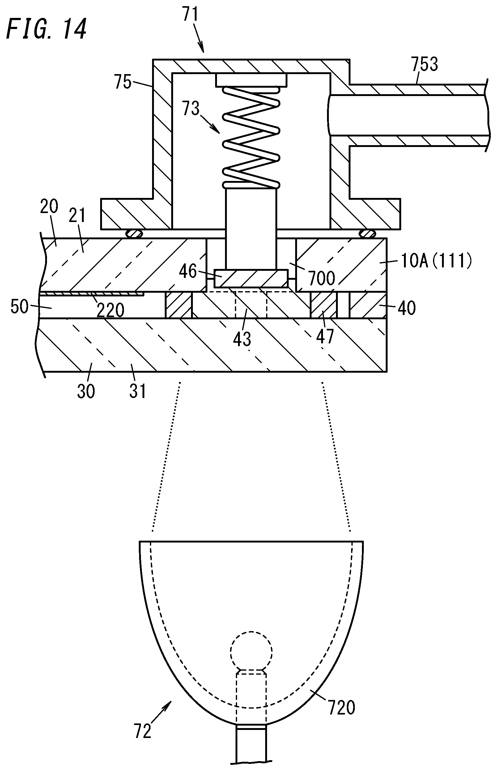 Patent US12492594 Figure 14 – Glass panel unit, method for manufacturing glass panel unit, composite getter material, and getter paste