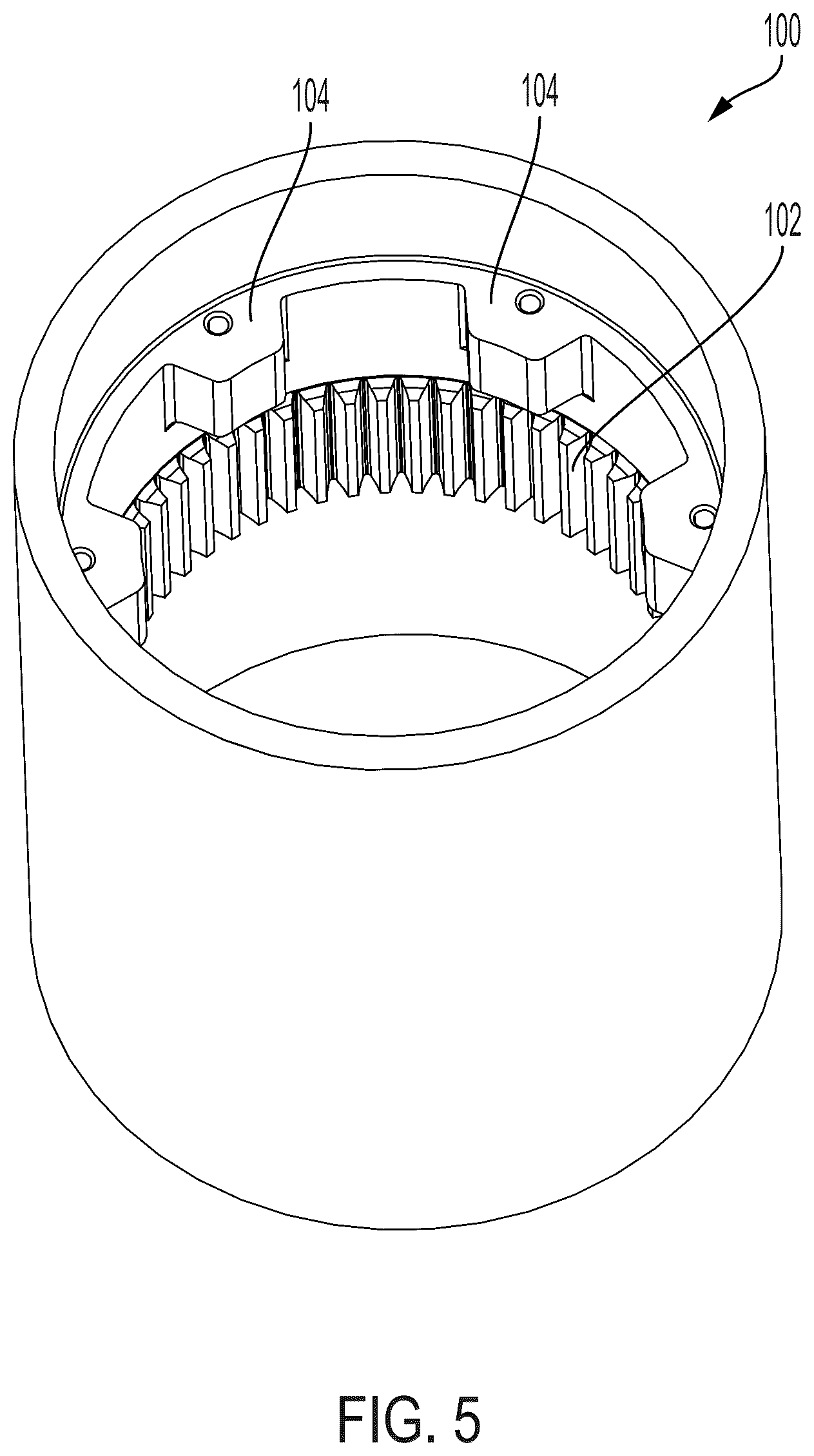 Patent US12492597 Figure 5 – Air rotary system for a down hole drill assembly