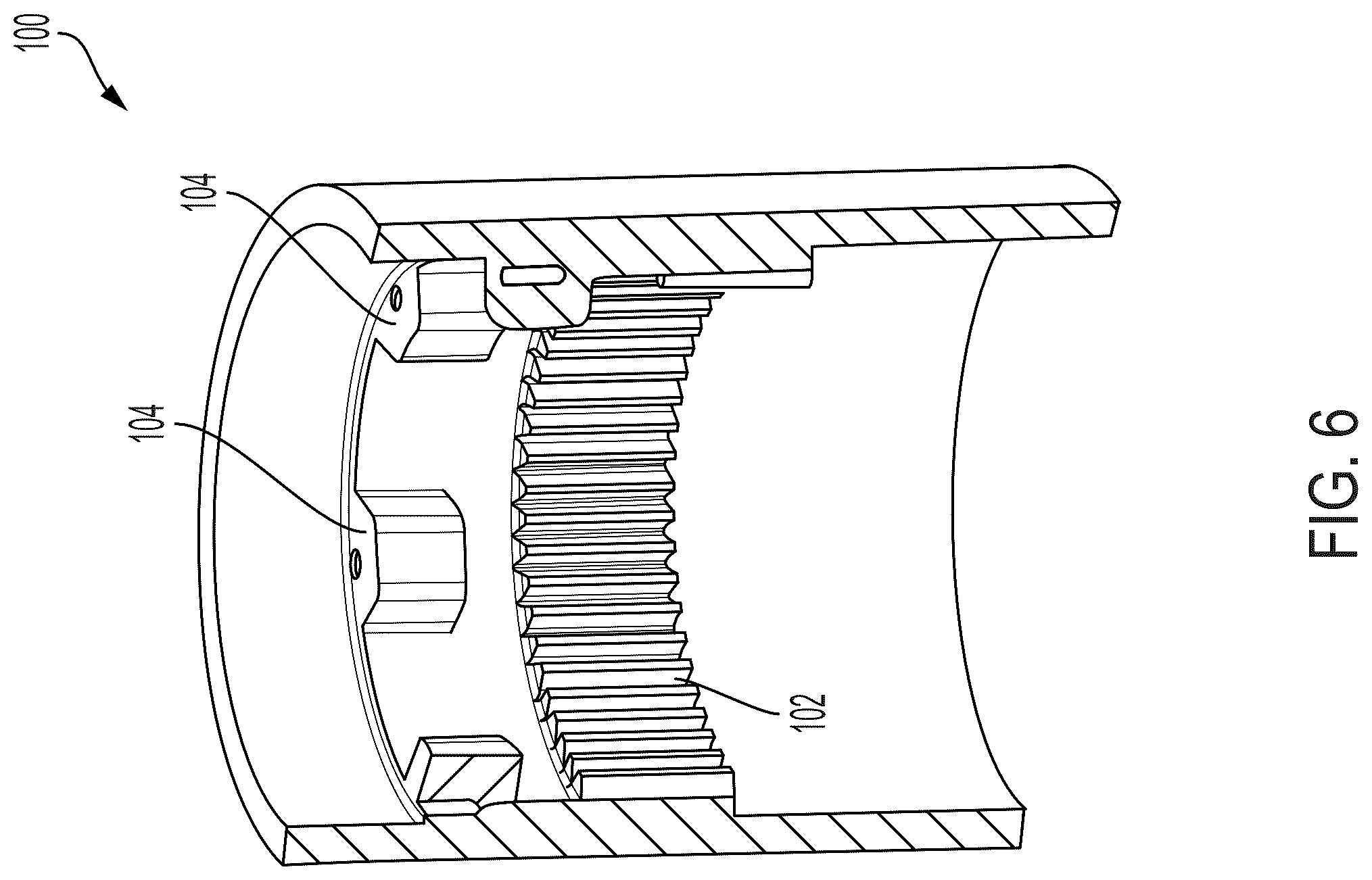 Patent US12492597 Figure 6 – Air rotary system for a down hole drill assembly