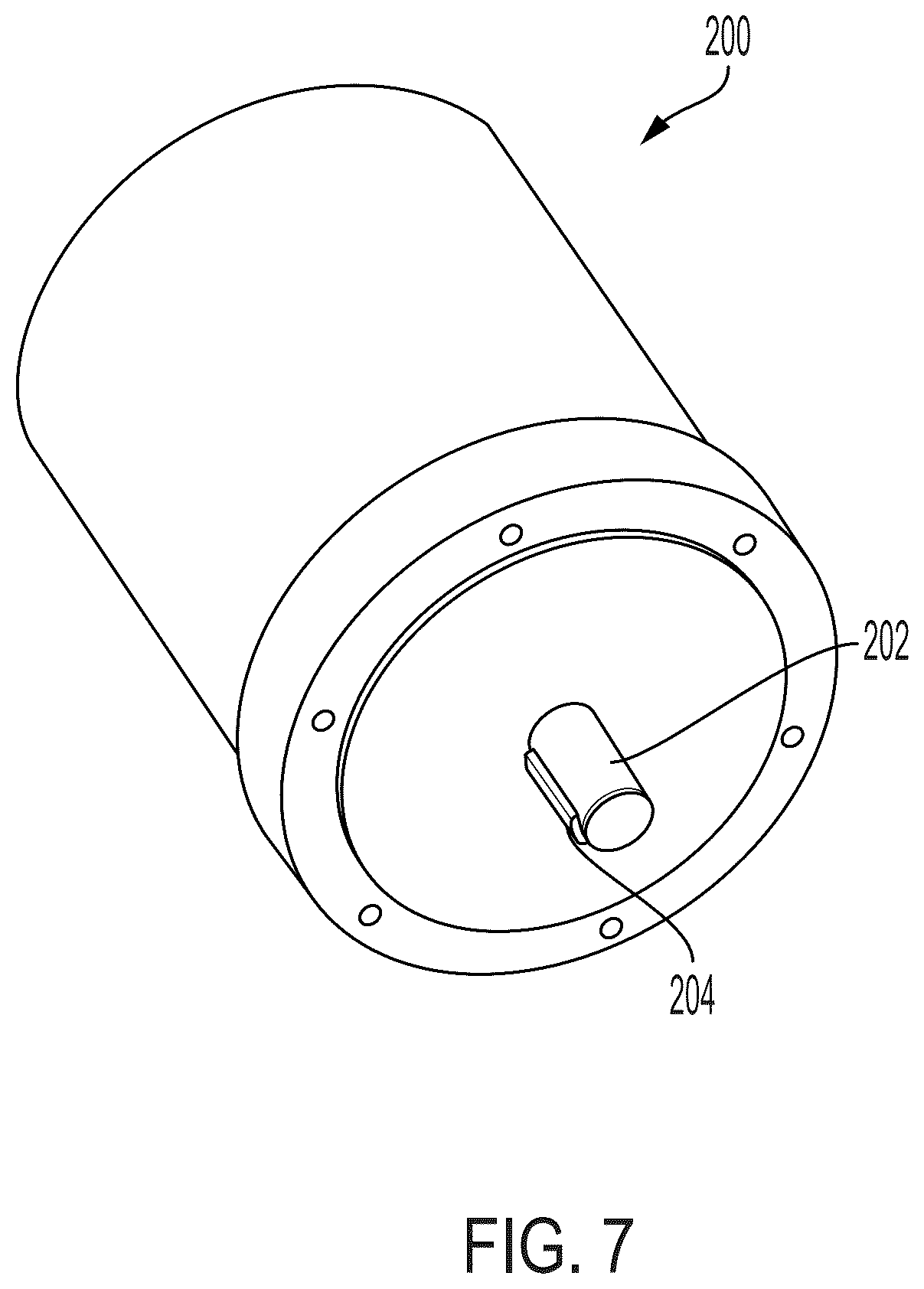 Patent US12492597 Figure 7 – Air rotary system for a down hole drill assembly