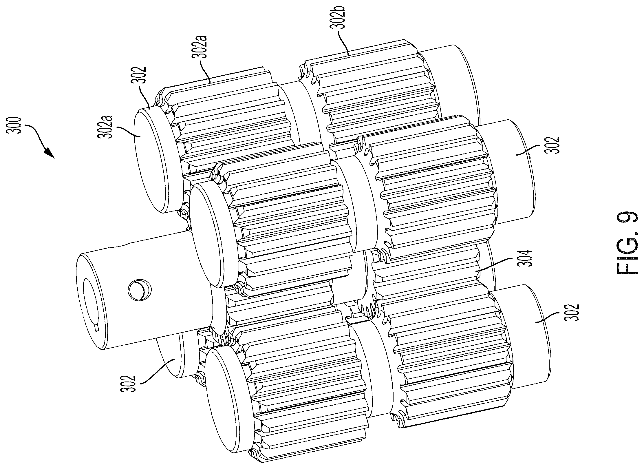 Patent US12492597 Figure 9 – Air rotary system for a down hole drill assembly