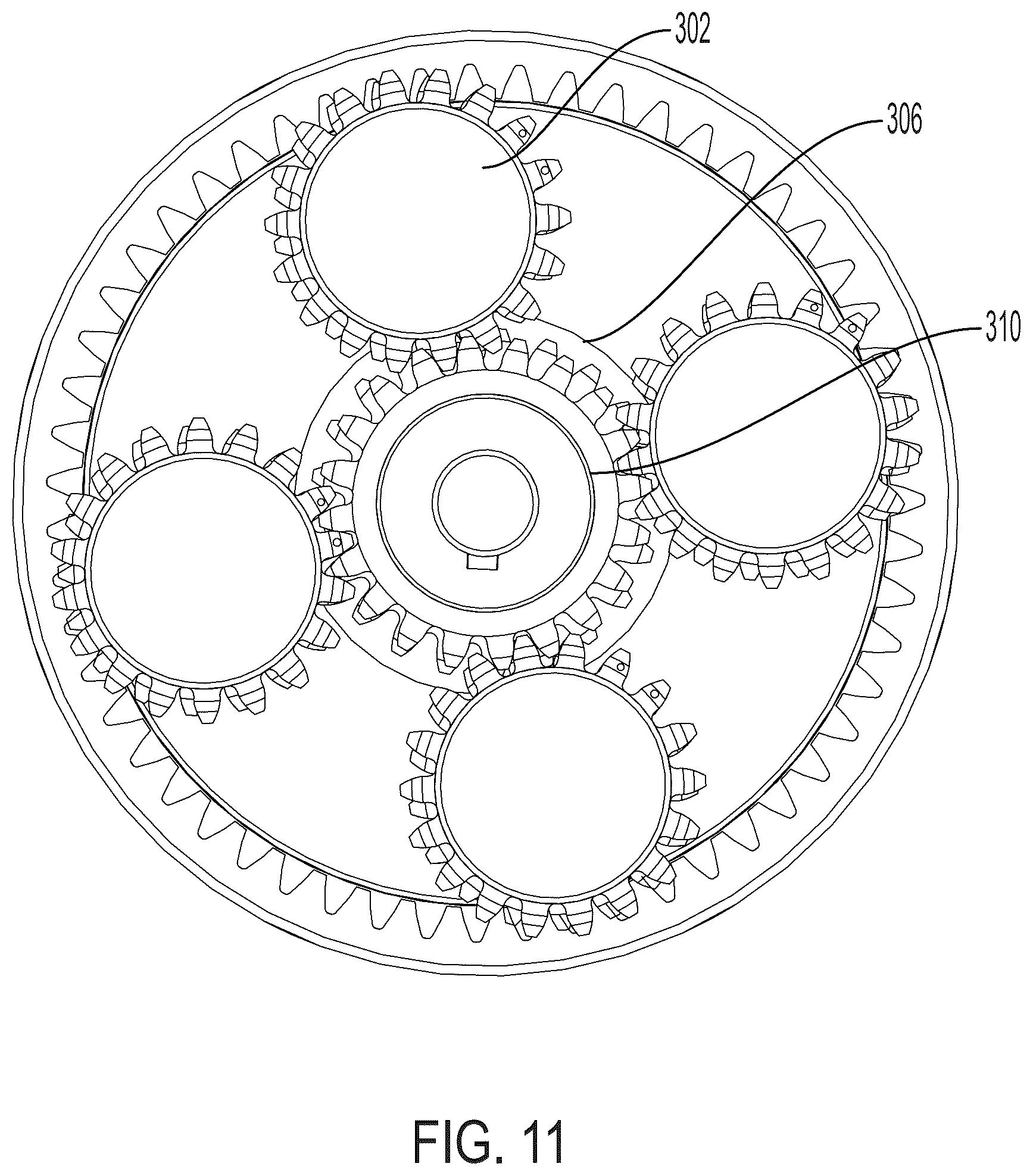 Patent US12492597 Figure 11 – Air rotary system for a down hole drill assembly