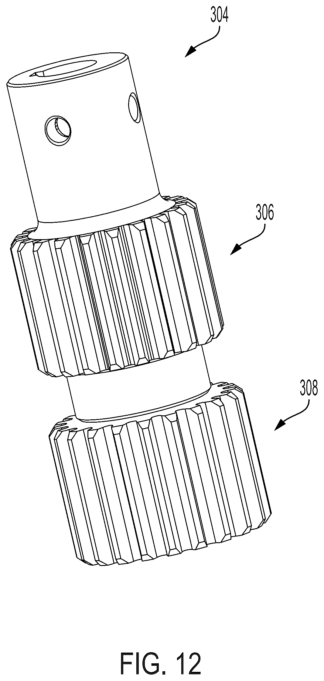 Patent US12492597 Figure 12 – Air rotary system for a down hole drill assembly