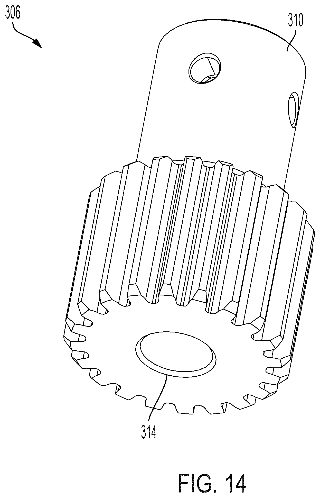 Patent US12492597 Figure 14 – Air rotary system for a down hole drill assembly