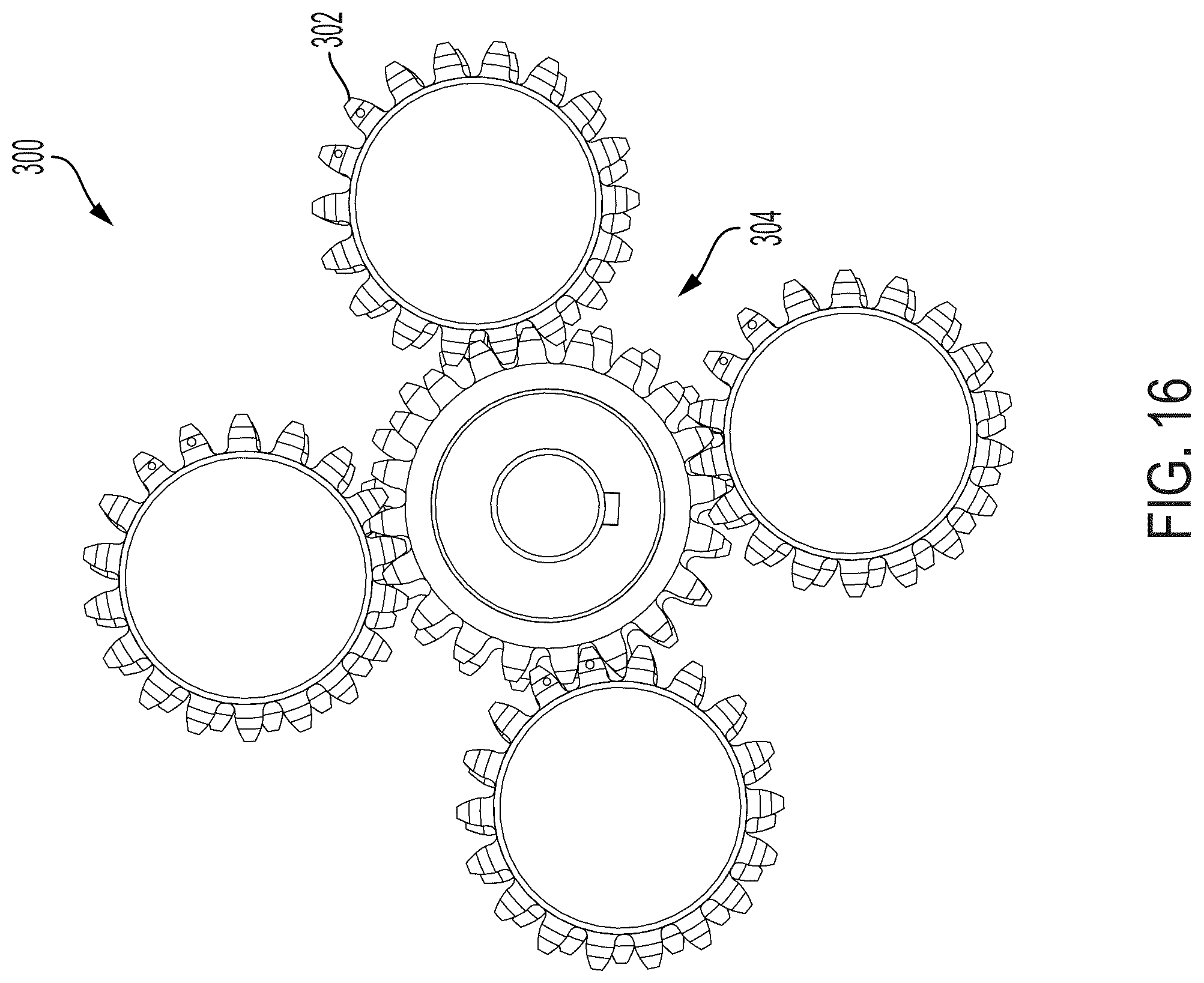Patent US12492597 Figure 16 – Air rotary system for a down hole drill assembly