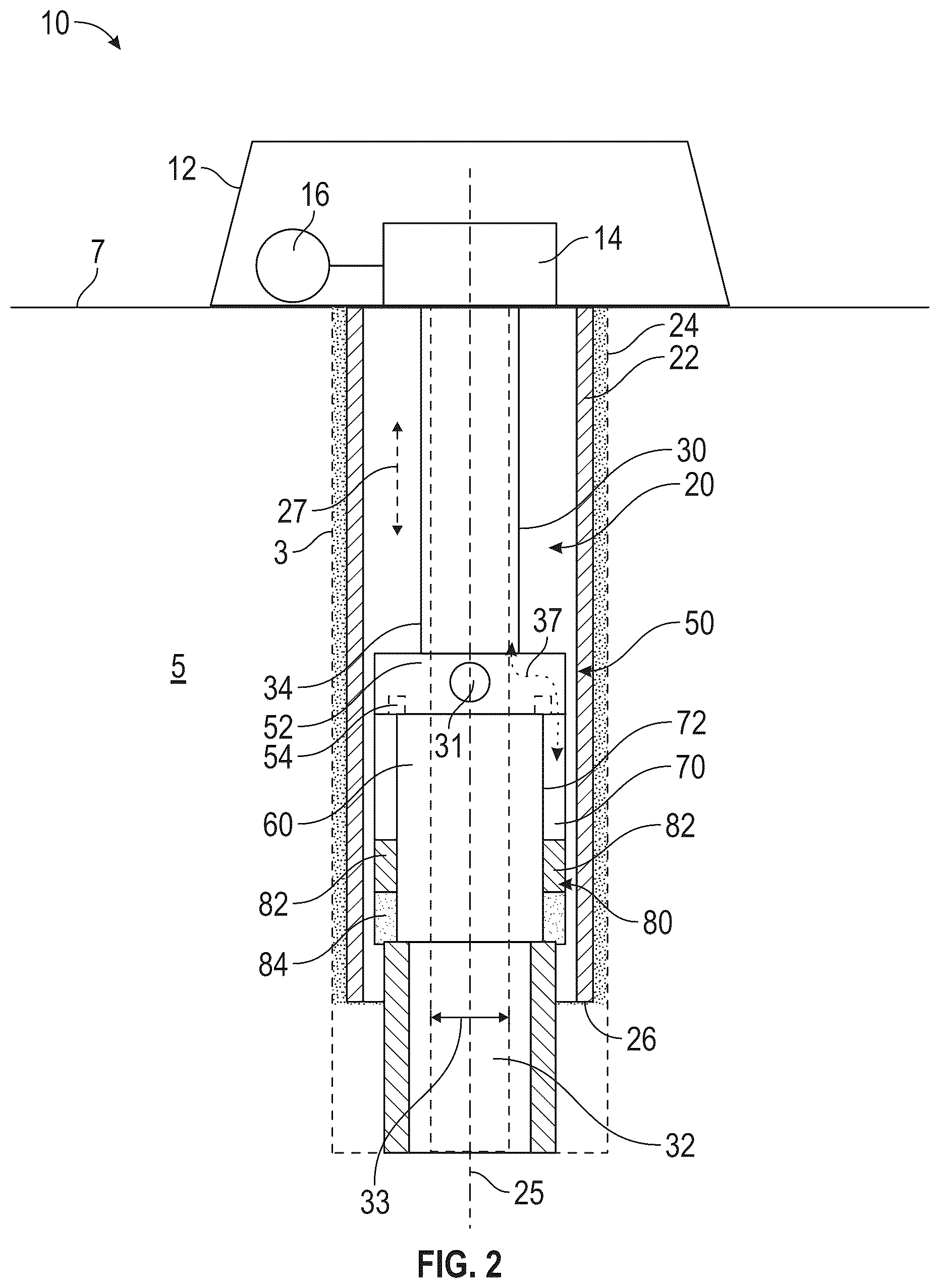 Patent US12492601 Figure 2 – Anti-preset liner hanger systems