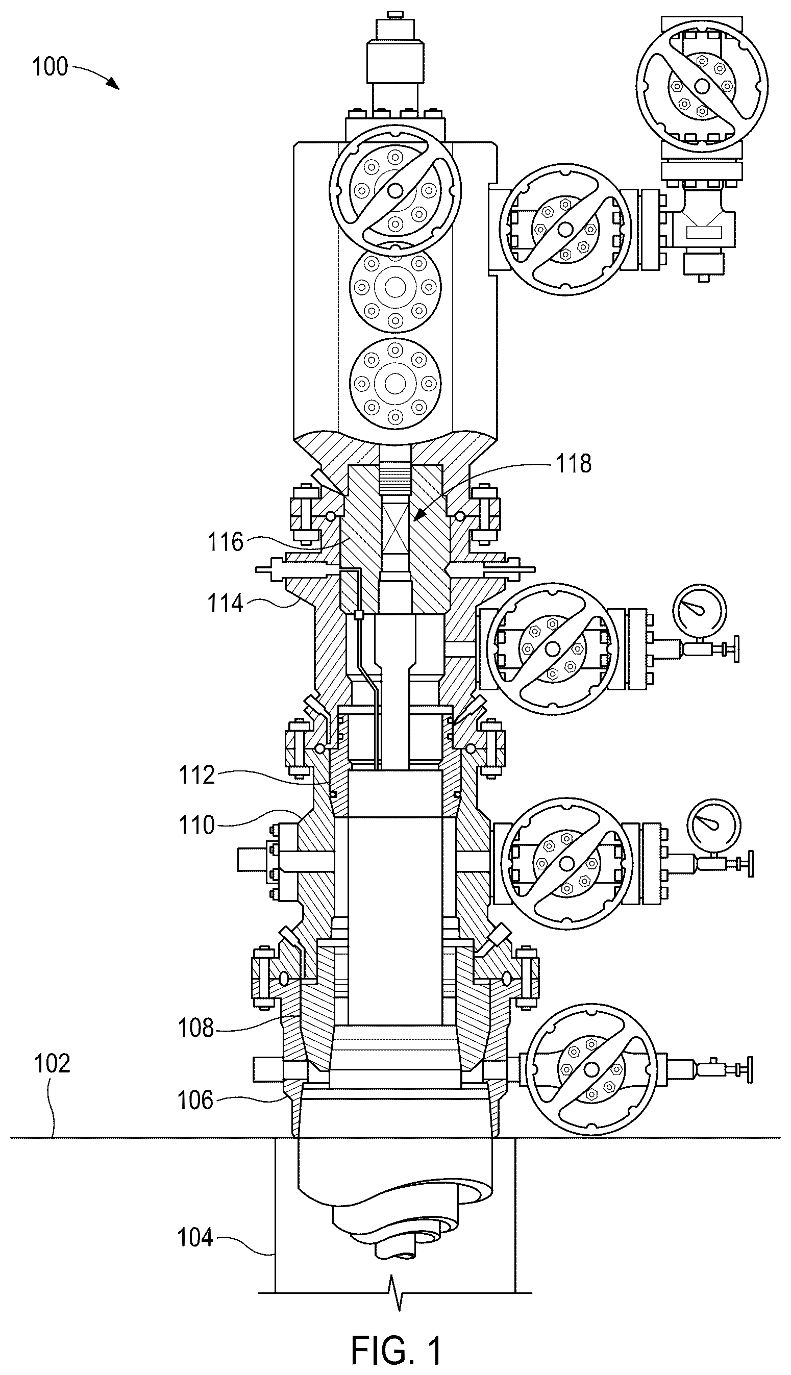 Patent US12492604 Figure 1 – Back pressure valve recovery tool and methods of use