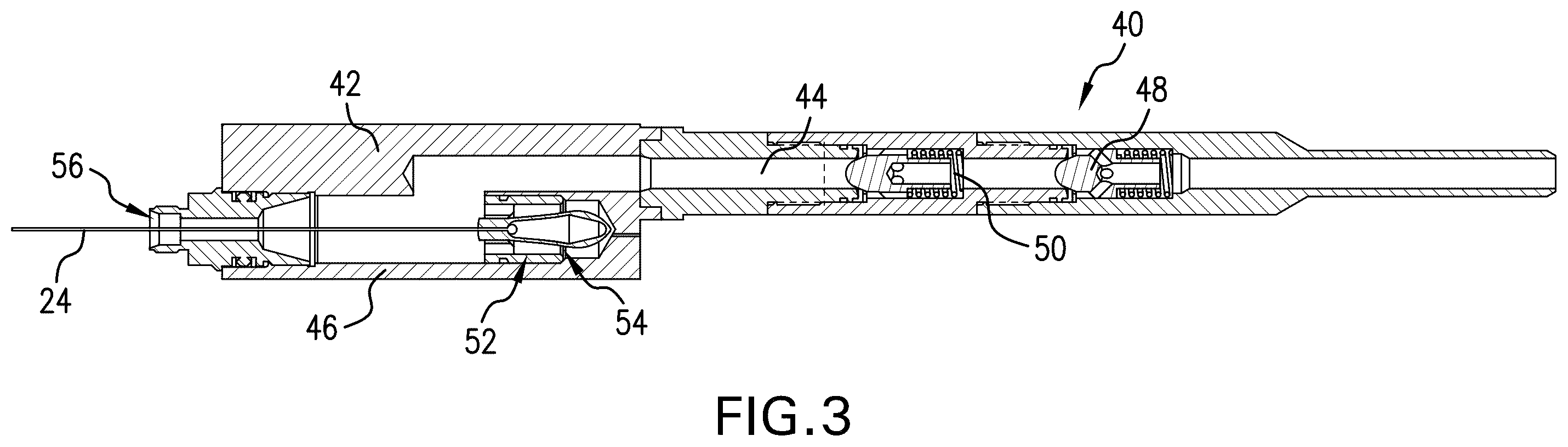 Patent US12492606 Figure 3 – Fiber optic monitoring in chemical injection and gas lift systems