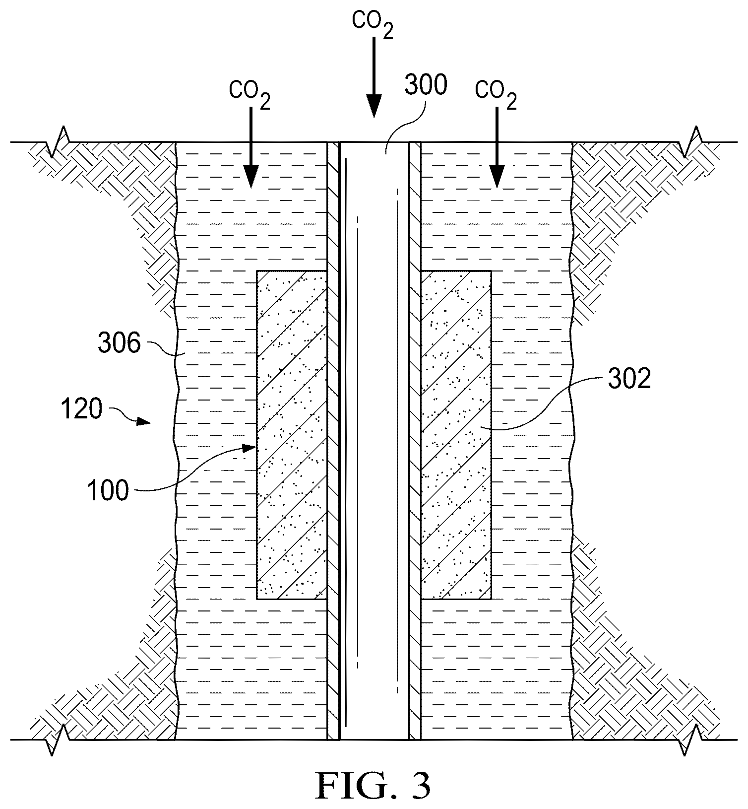 Patent US12492607 Figure 3 – Hydrated metal carbonate for carbon capture and underground storage