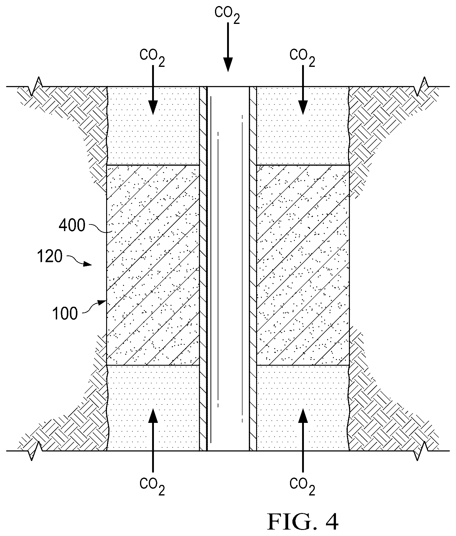 Patent US12492607 Figure 4 – Hydrated metal carbonate for carbon capture and underground storage