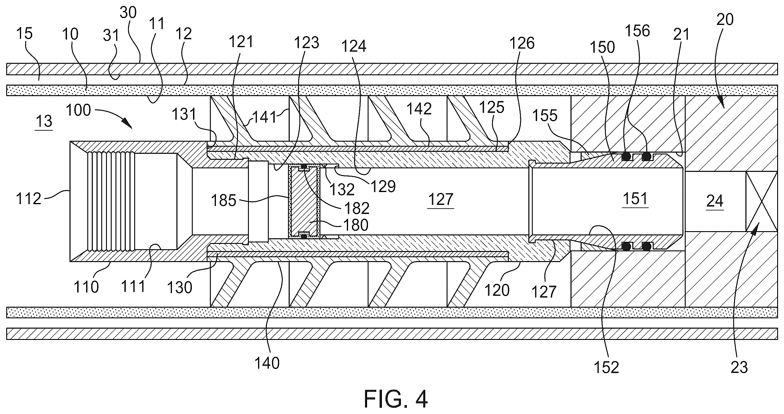 Patent US12492613 Figure 4 – Wiper plug with dissolvable core