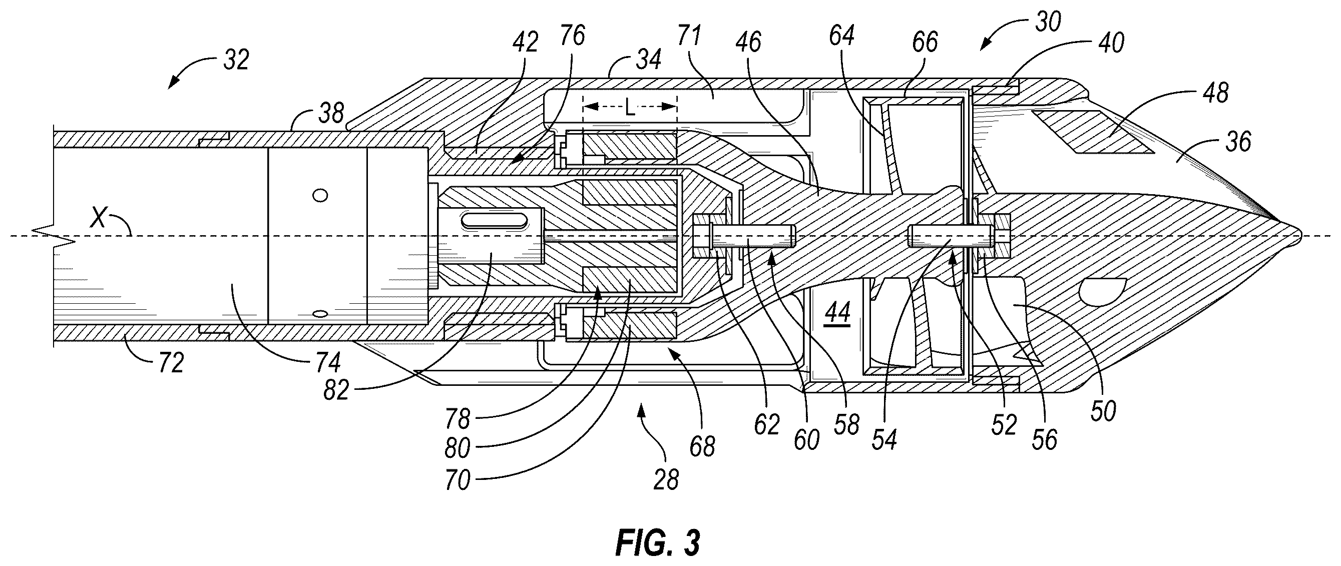 Patent US12492614 Figure 3 – Magnetic coupling to transfer torque across hermetic chamber walls