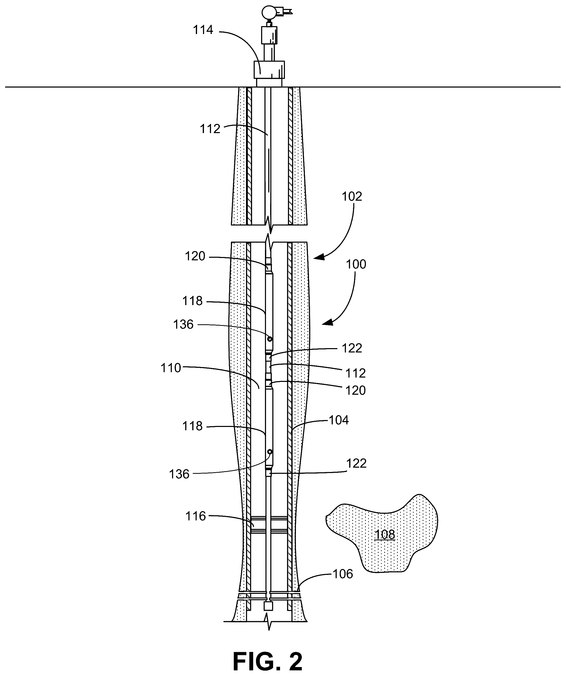 Patent US12492618 Figure 2 – Delayed opening side pocket mandrel