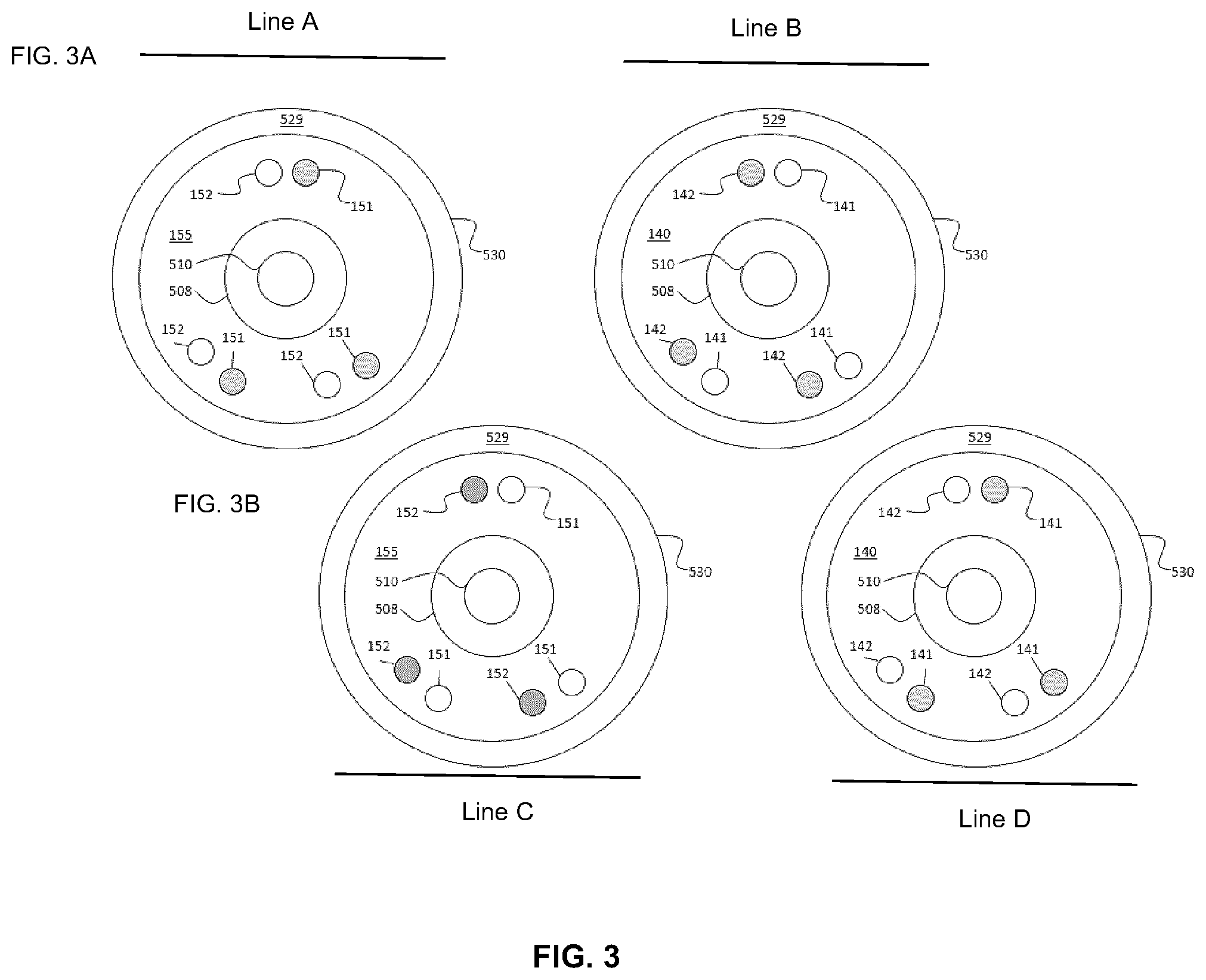 Patent US12492620 Figure 3 – Hydraulically actuated double-acting positive displacement pump system for producing fluids from a wellbore