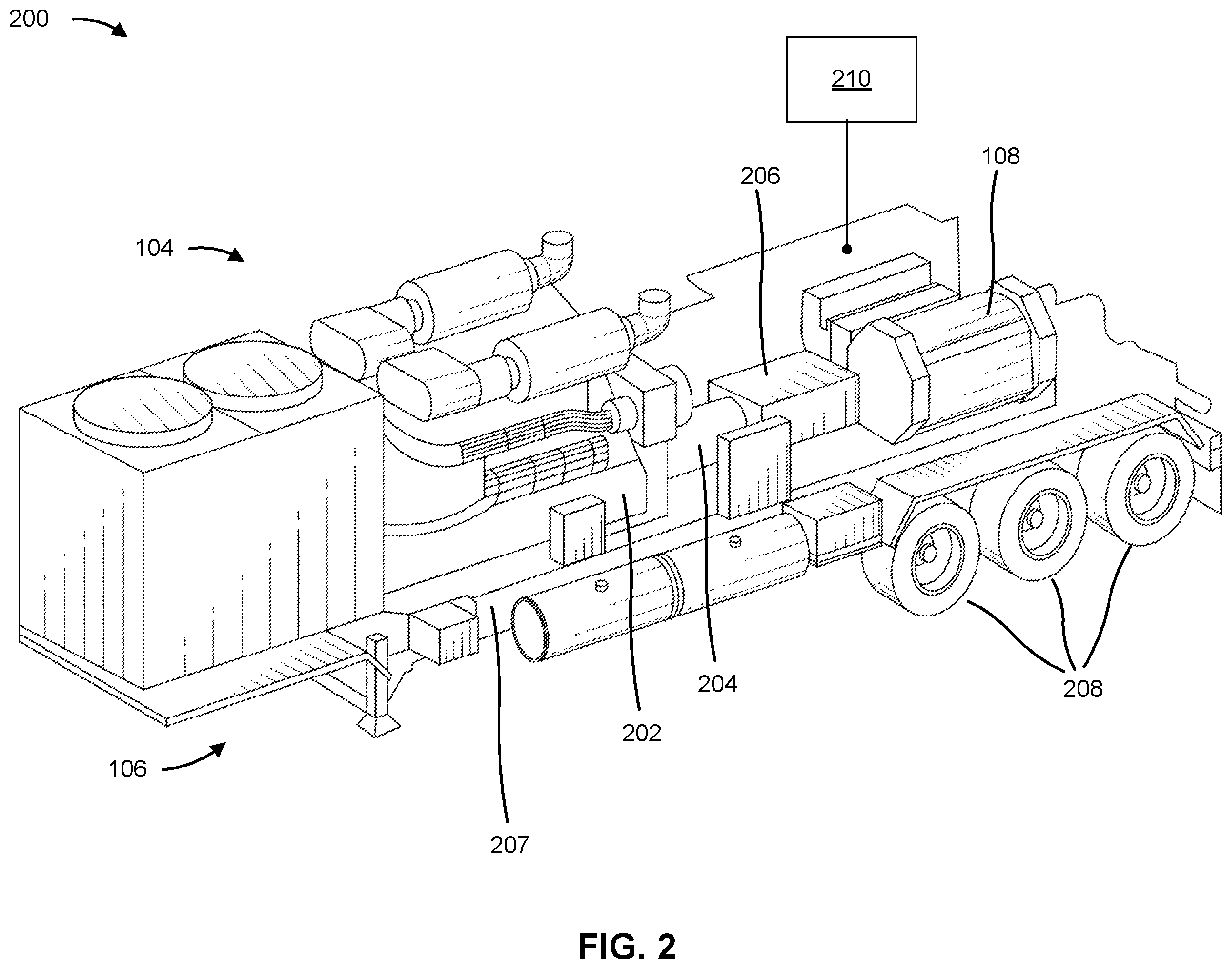Patent US12492624 Figure 2 – Closed-loop control of a plurality of pump systems of a hydraulic fracturing system